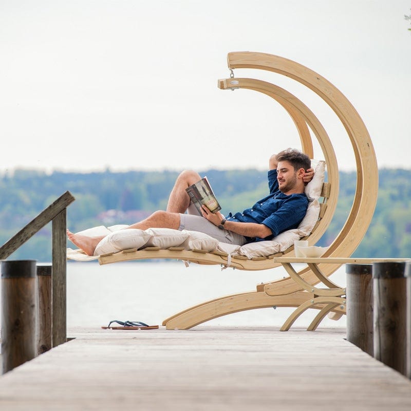 Amazonas Swing Lounger Creme Set