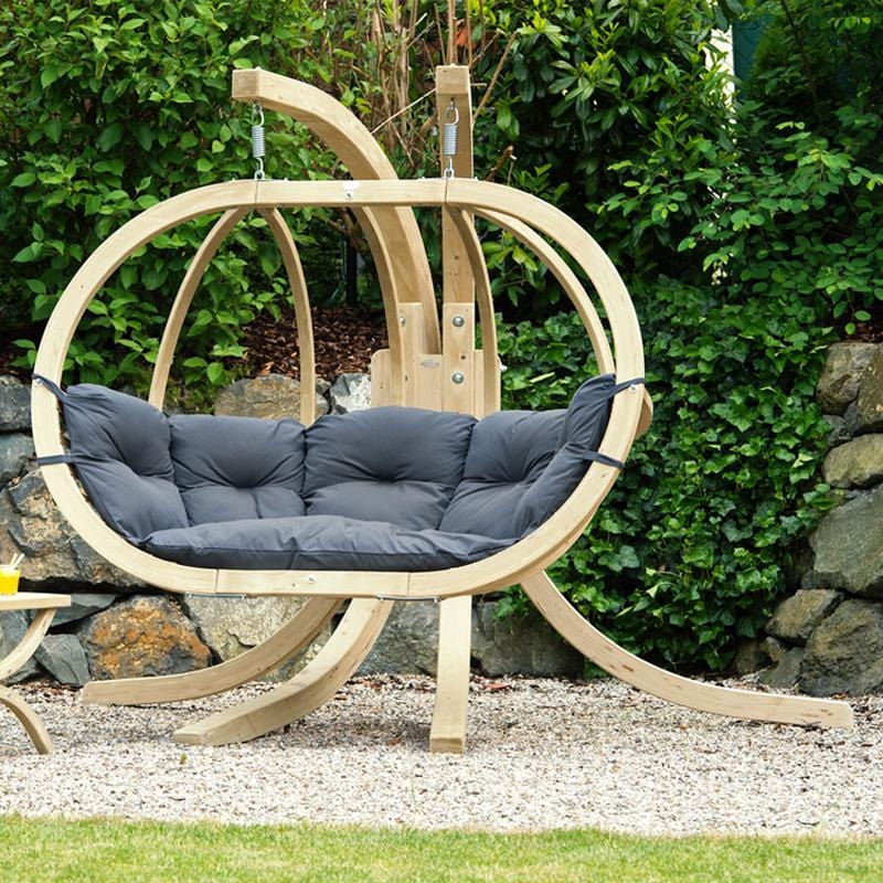 Globo Royal Double Seater Hanging Chair Set