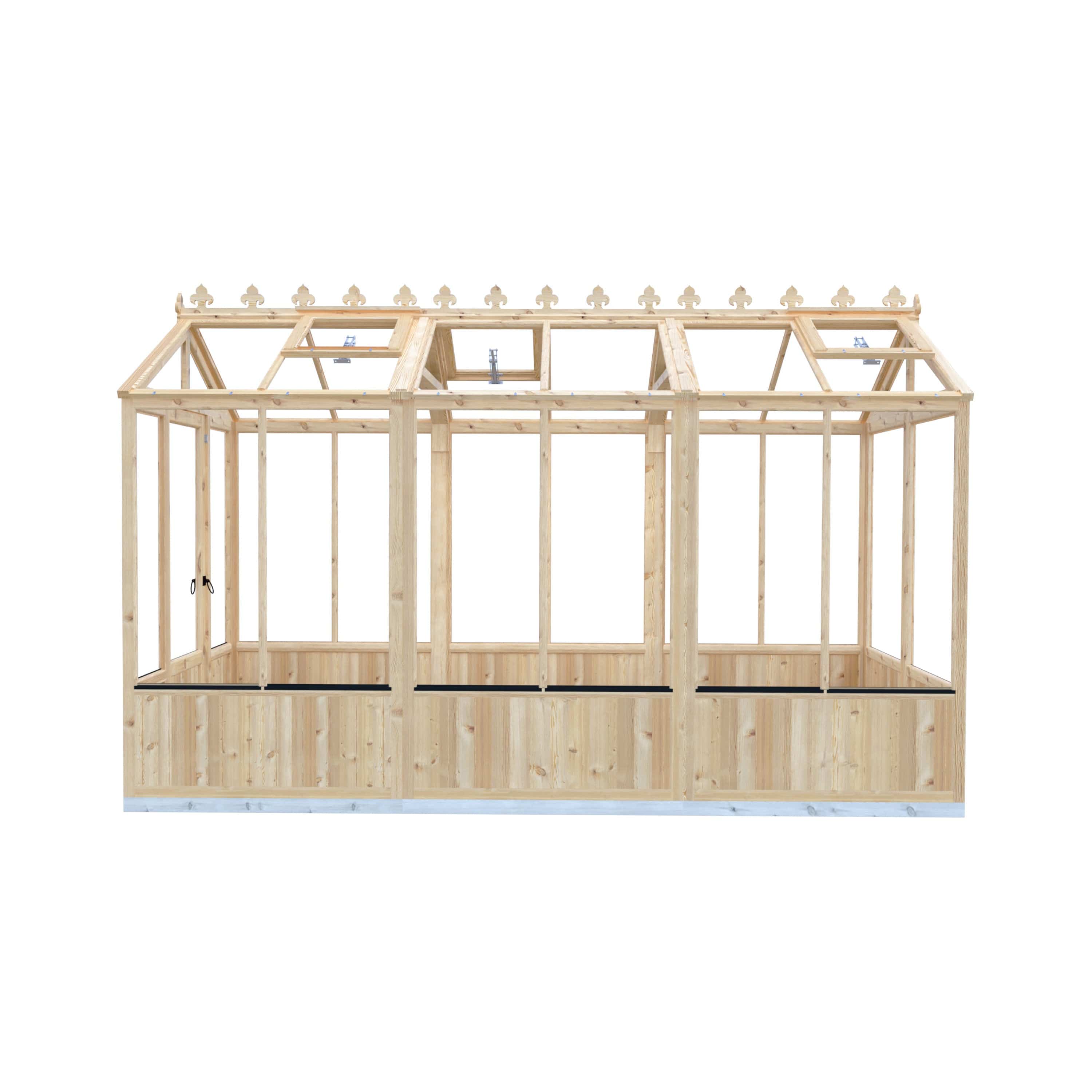 Shire Holkham 6 x 12 Wooden Greenhouse