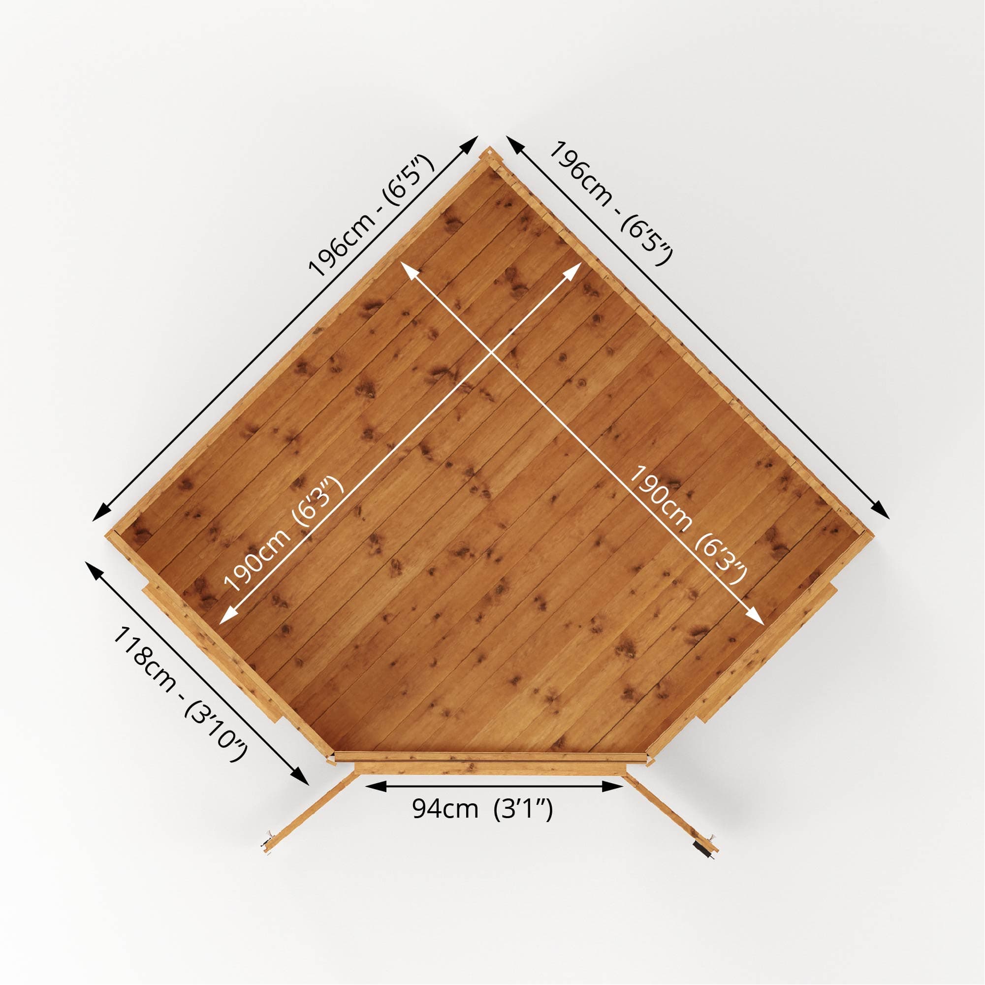 Mercia 7x7 Premium Corner Summerhouse