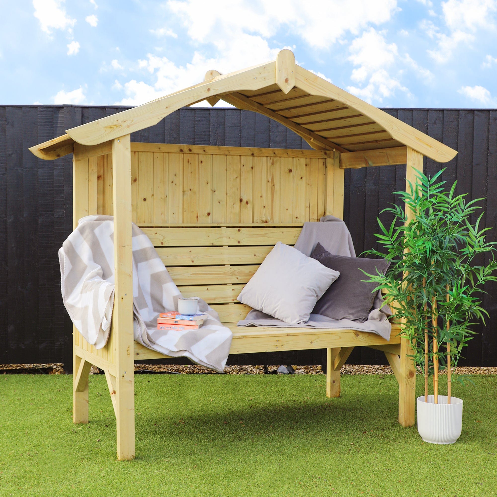 Mercia Carlton Arch Top Arbour Seat