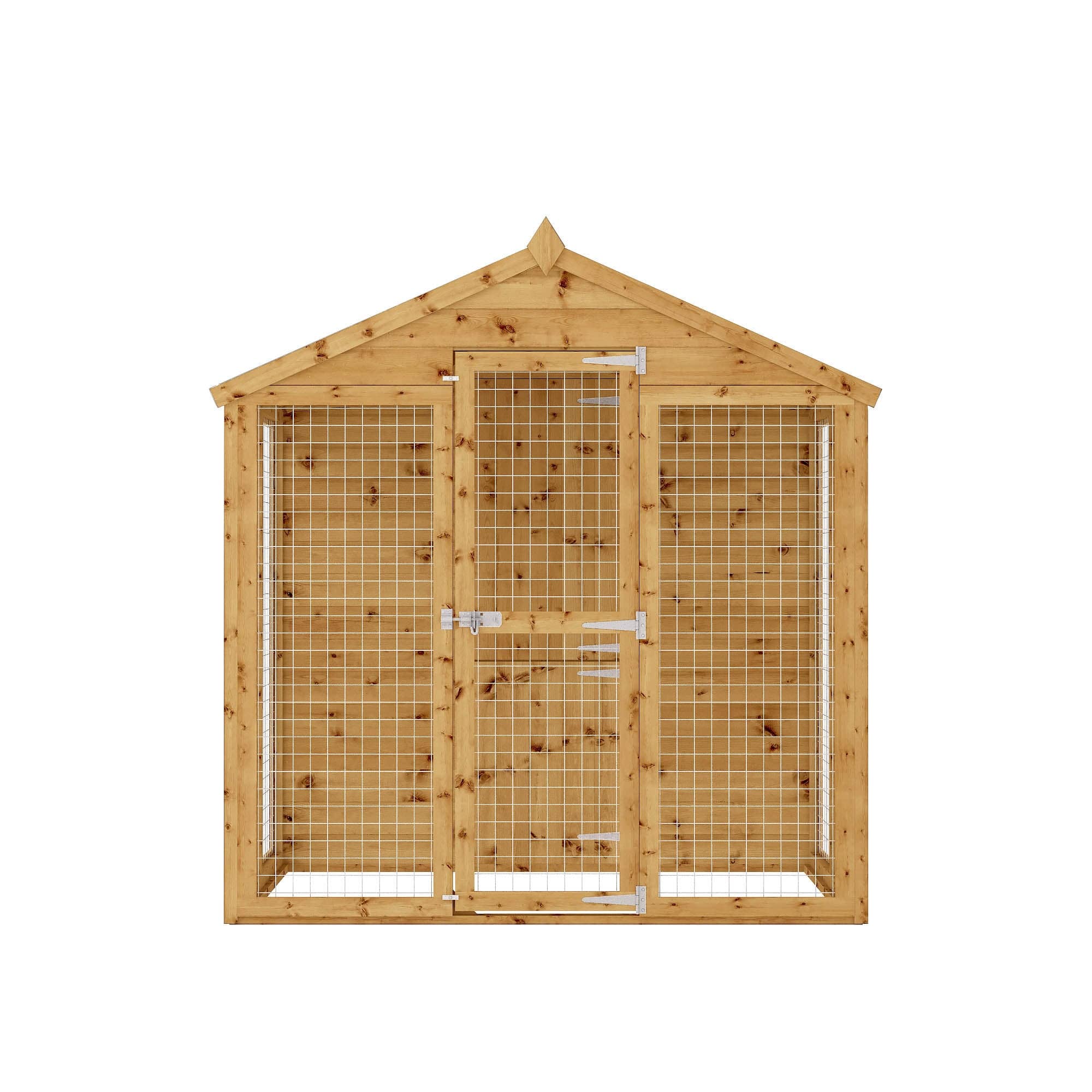 Mercia 8 x 6 Staffordshire Apex Dog Kennel & Run