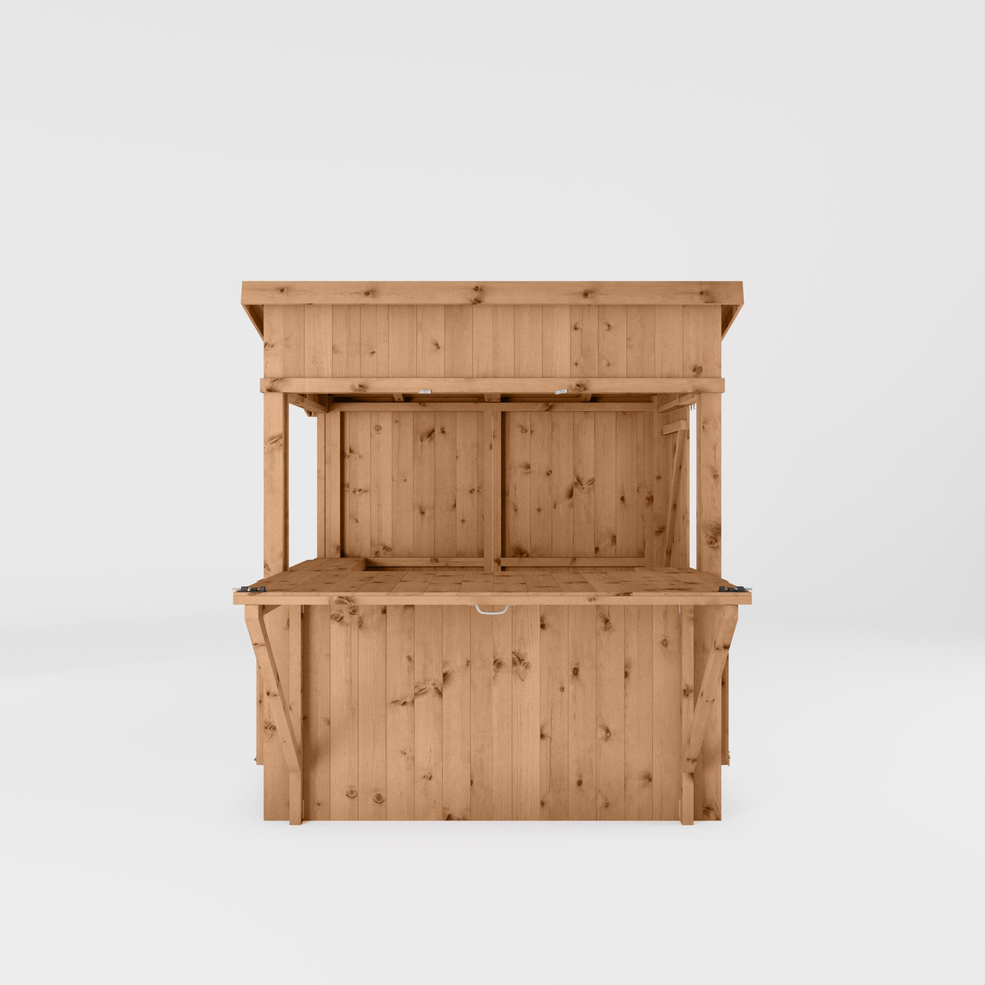 Mercia 6 x 4 Premium Pressure Treated Garden Bar With Shutters