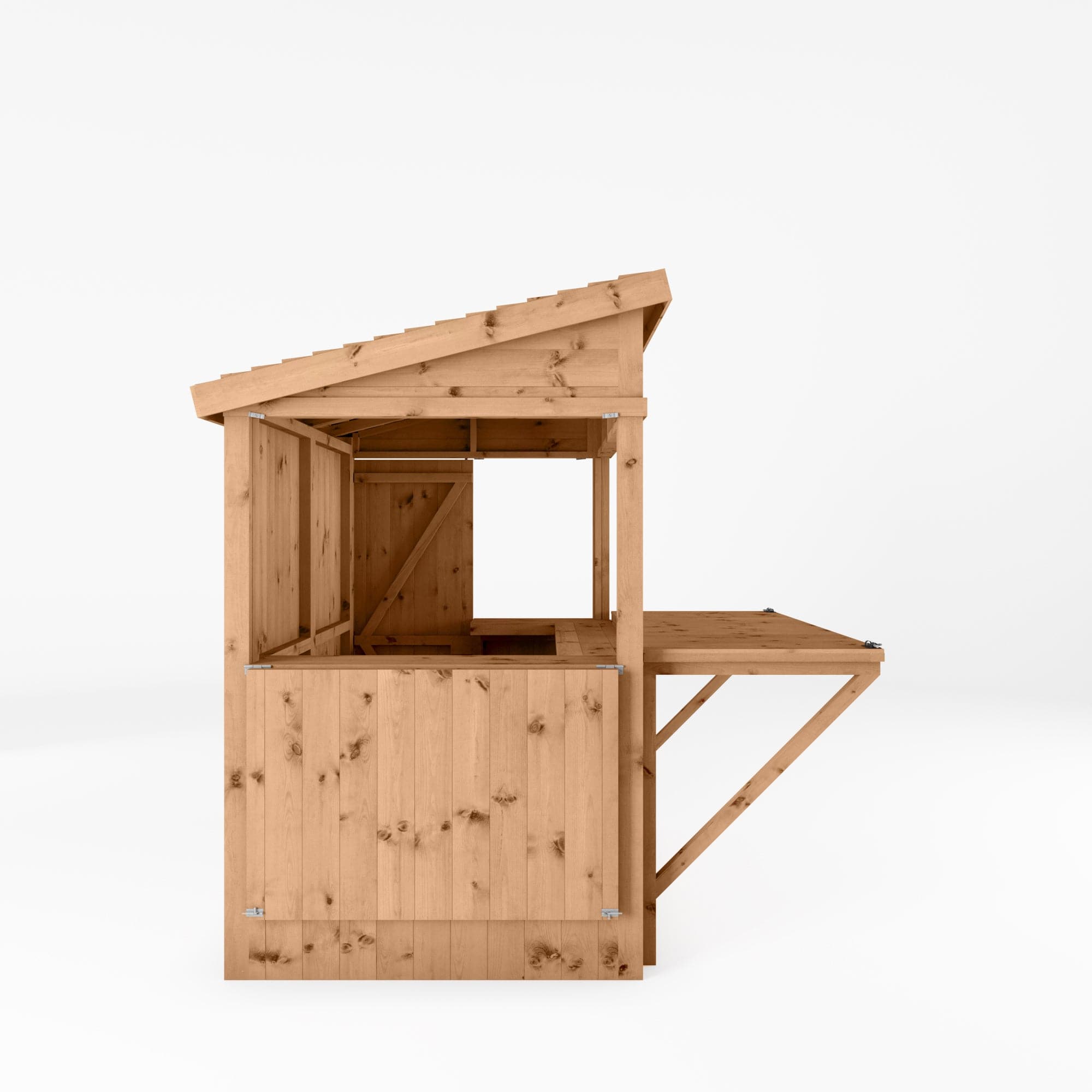 Mercia 6 x 4 Premium Pressure Treated Garden Bar With Shutters