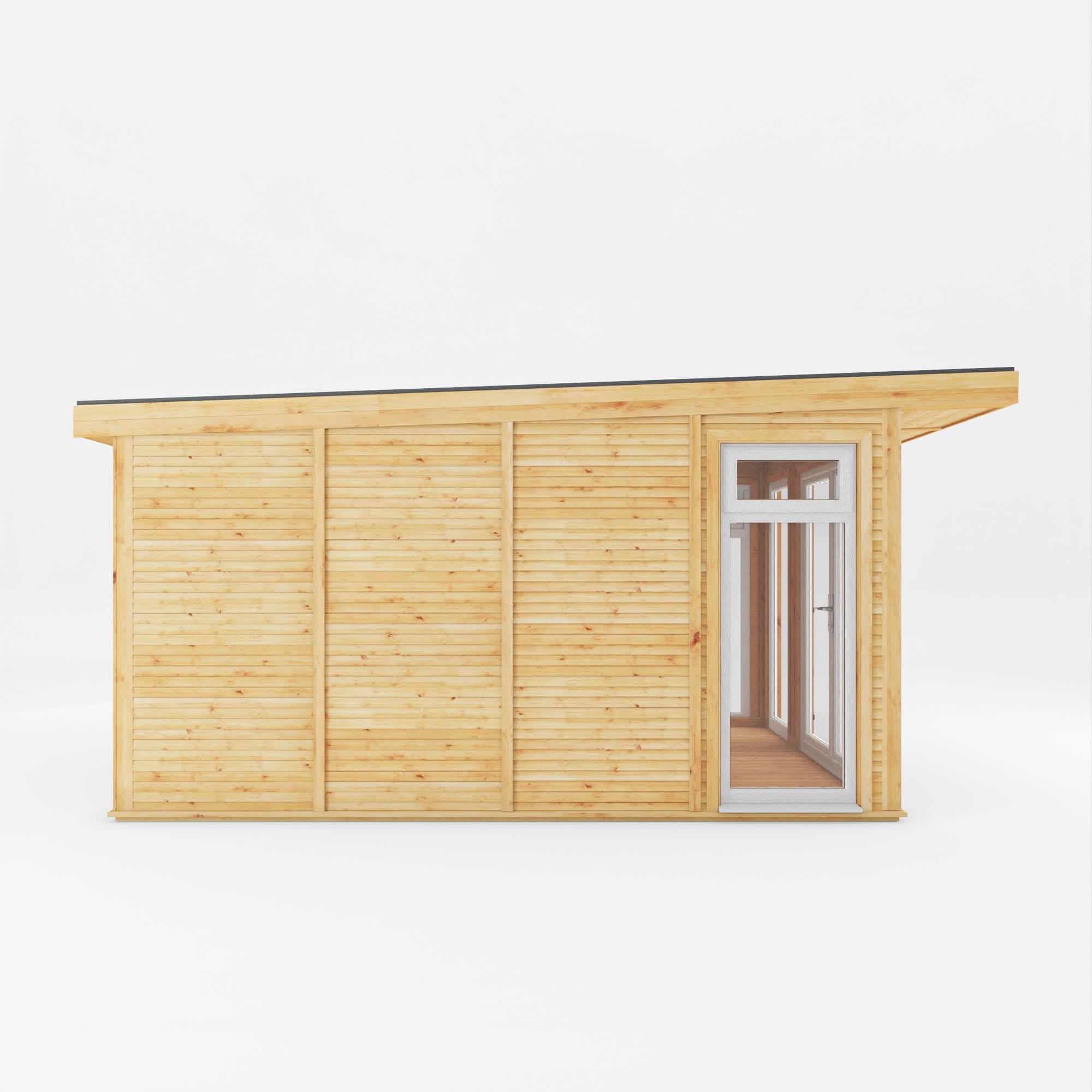 Mercia 3m x 4m The Edwinstowe Insulated Garden Room with White UPVC