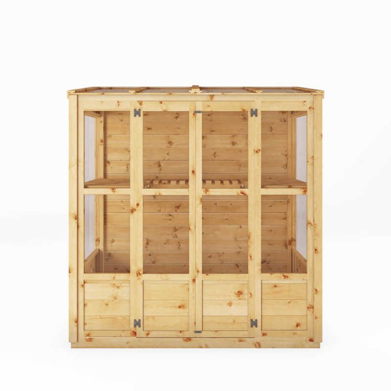 Mercia 6 x 3 Wooden Victorian Greenhouse