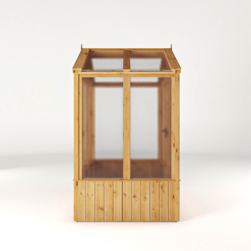 Mercia 6 x 4 Premium Woodsman Apex Polycarbonate Greenhouse