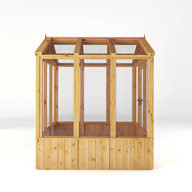 Mercia 6 x 6 Premium Woodsman Apex Styrene Greenhouse