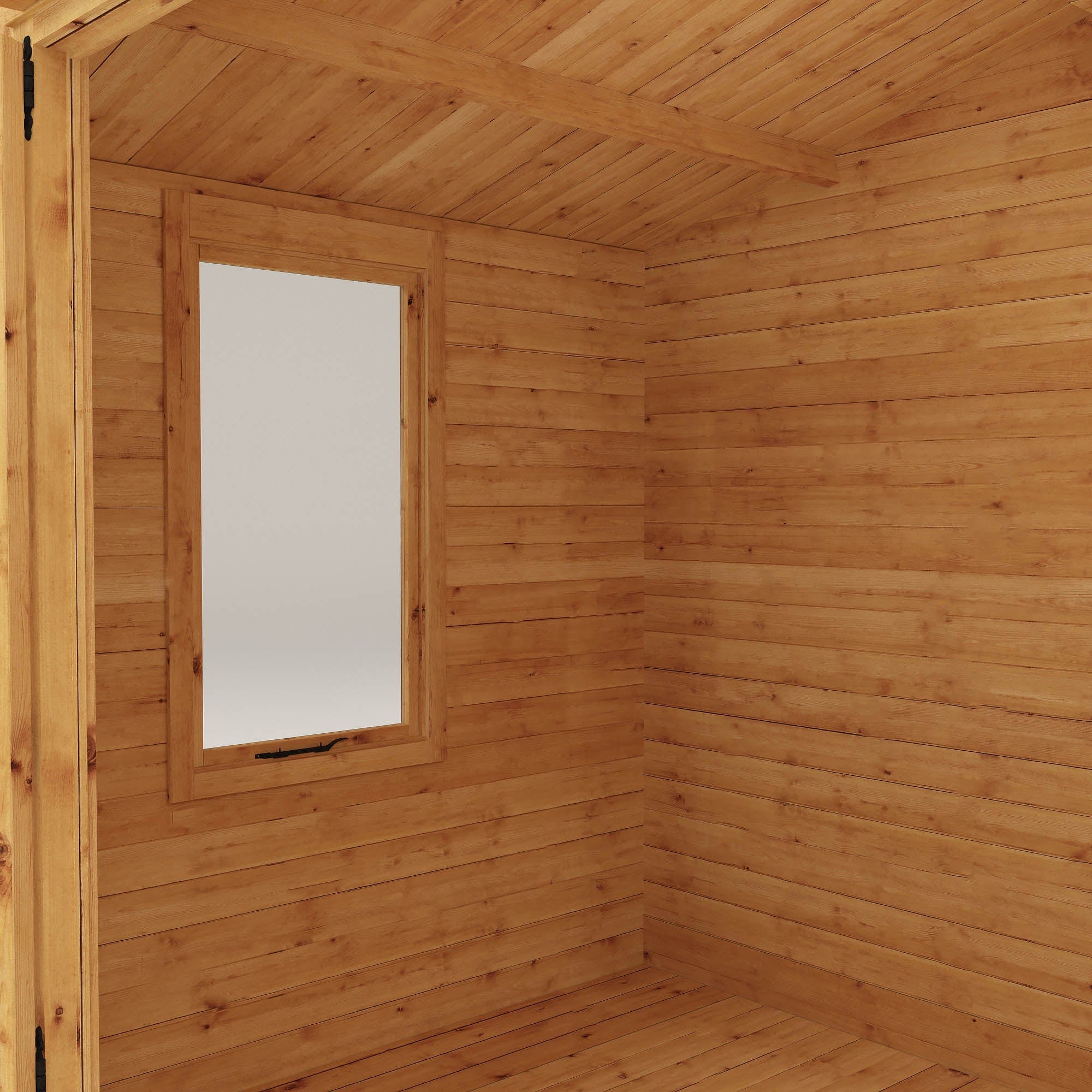 Mercia 9 x 11 (2.6m x 3.3m) Log Cabin - 19mm Logs