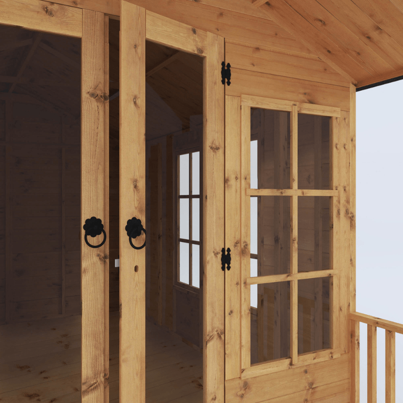 Mercia 12 x 8 Wessex Summerhouse with Veranda