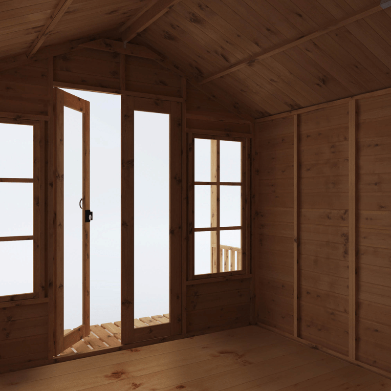 Mercia 12 x 8 Wessex Summerhouse with Veranda