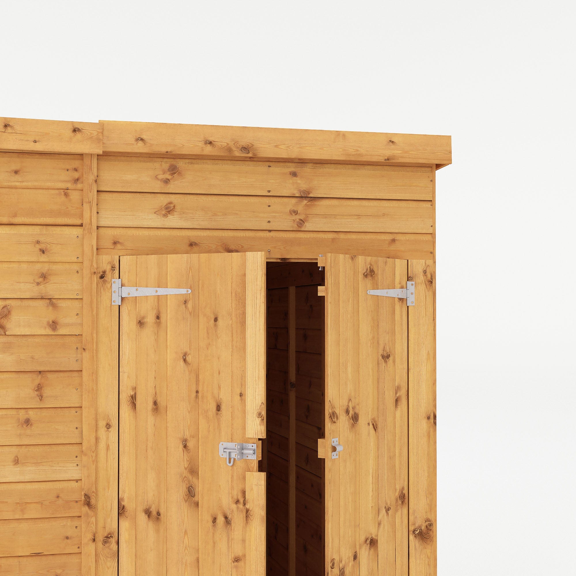 Mercia 12x8 Wooden Corner Summerhouse with Side Shed