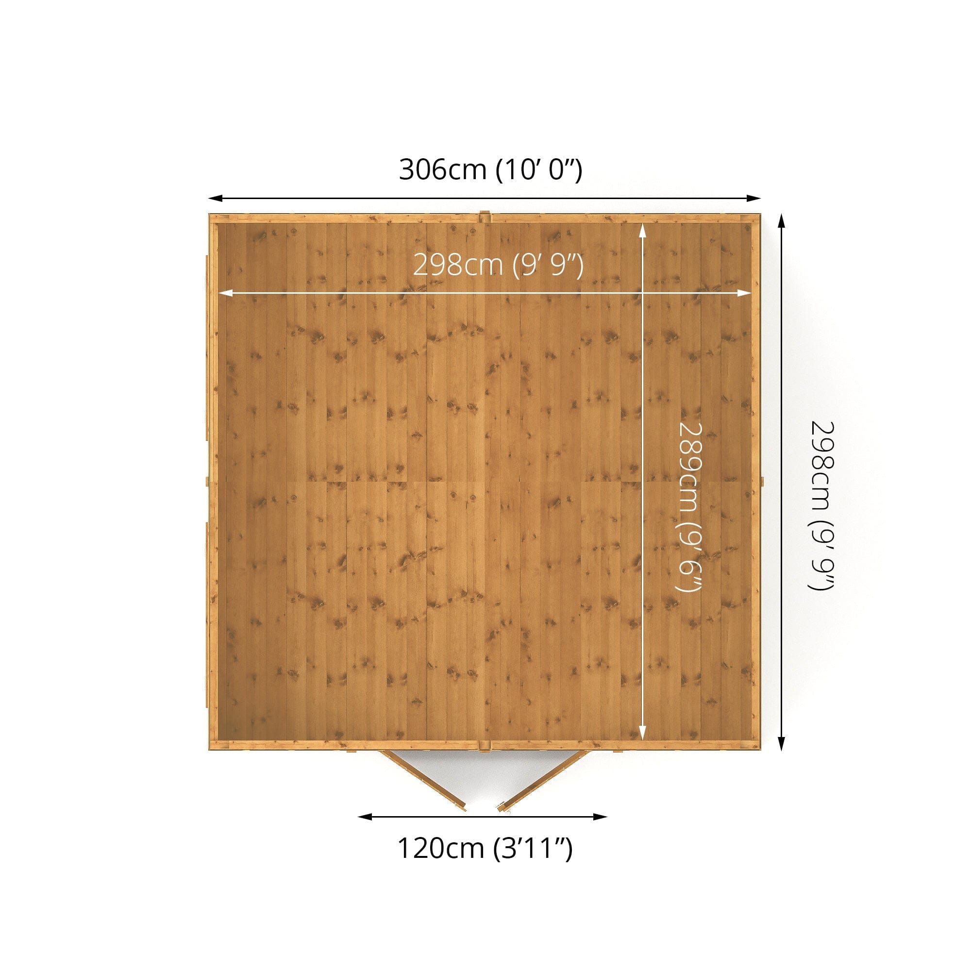Mercia 10x10ft Premium Shiplap Apex Workshop