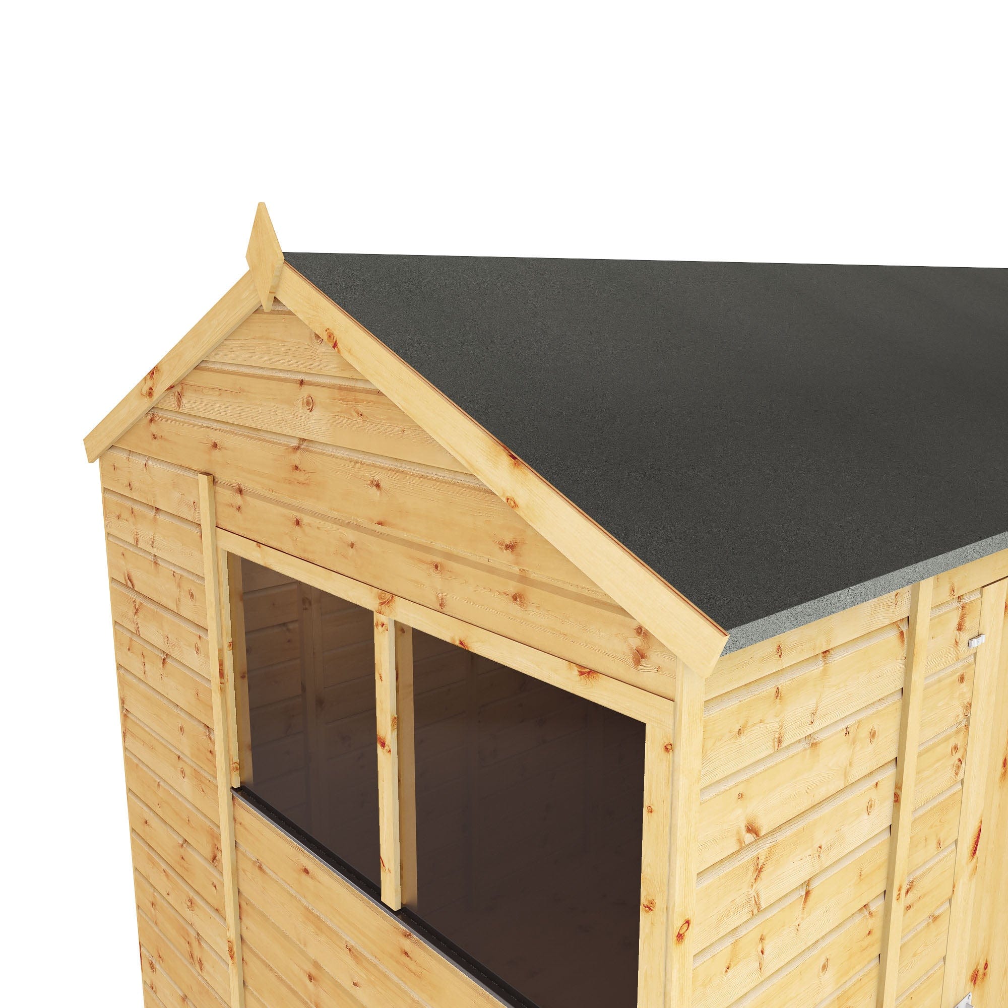 Mercia 10x6 Modular Shiplap Apex Wooden Shed