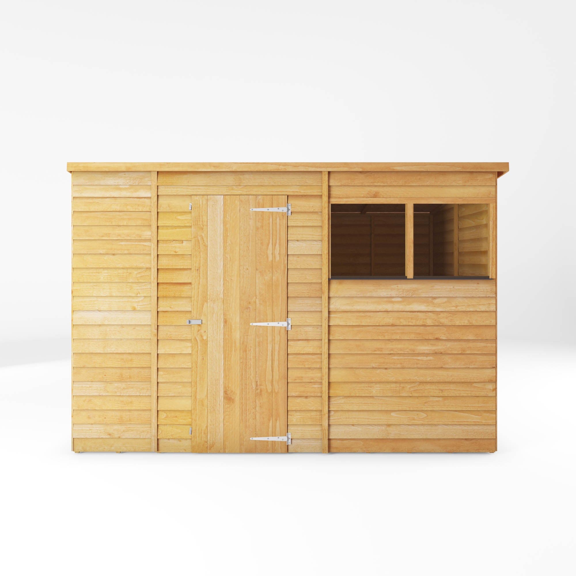 Mercia 10x6 Overlap Pent Shed