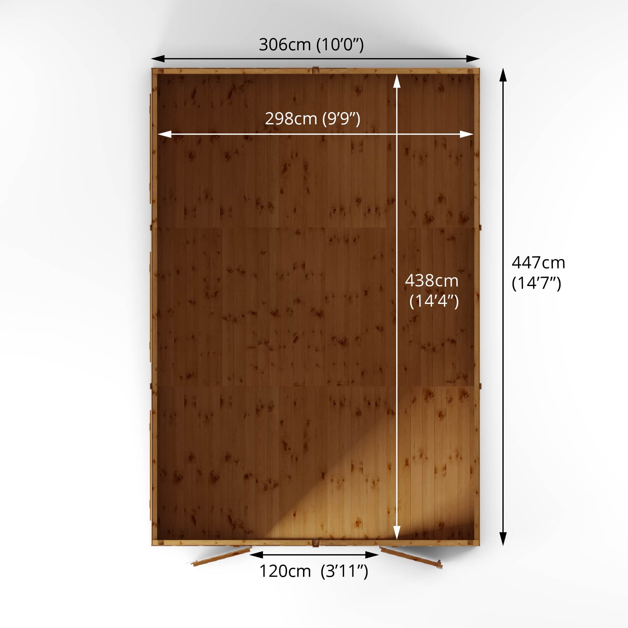 Mercia 15 x 10 Premium Shiplap Apex Workshop