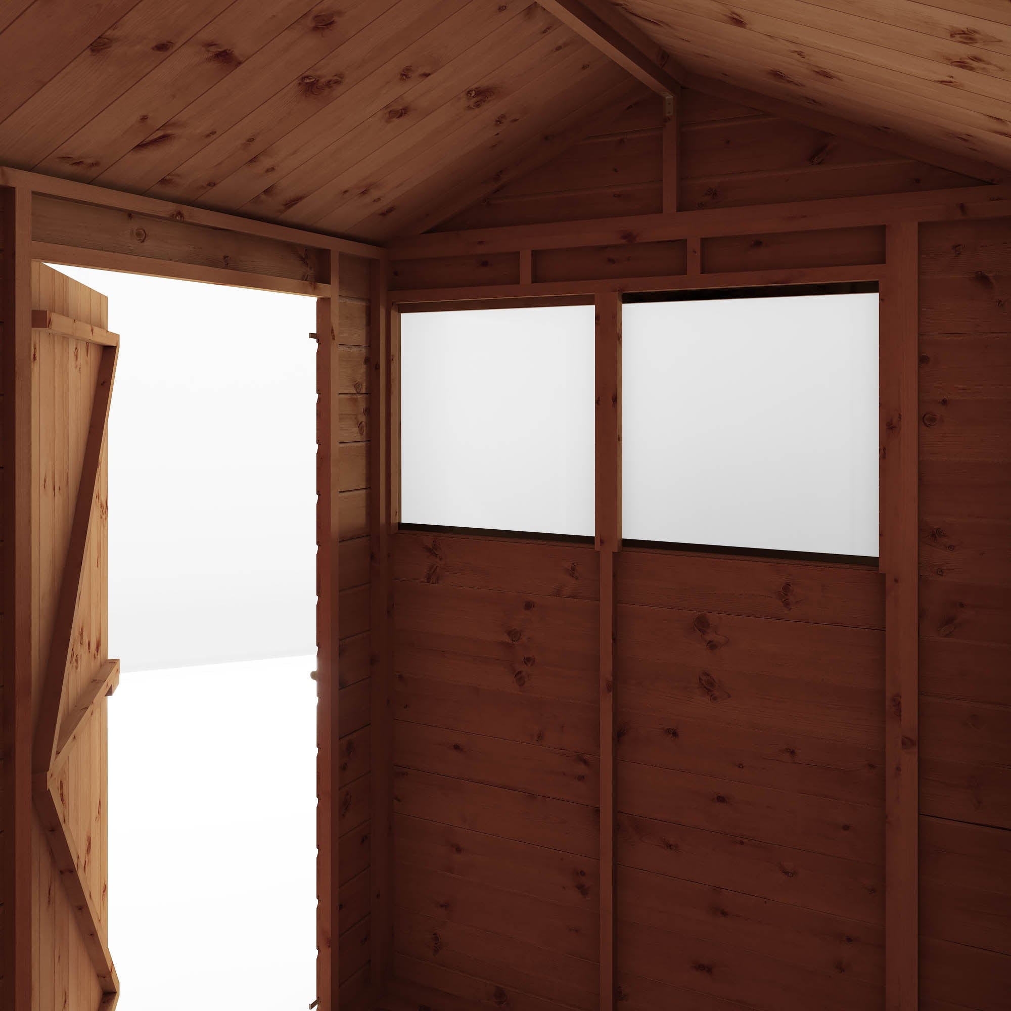 Mercia 7x5 Modular Shiplap Apex Shed
