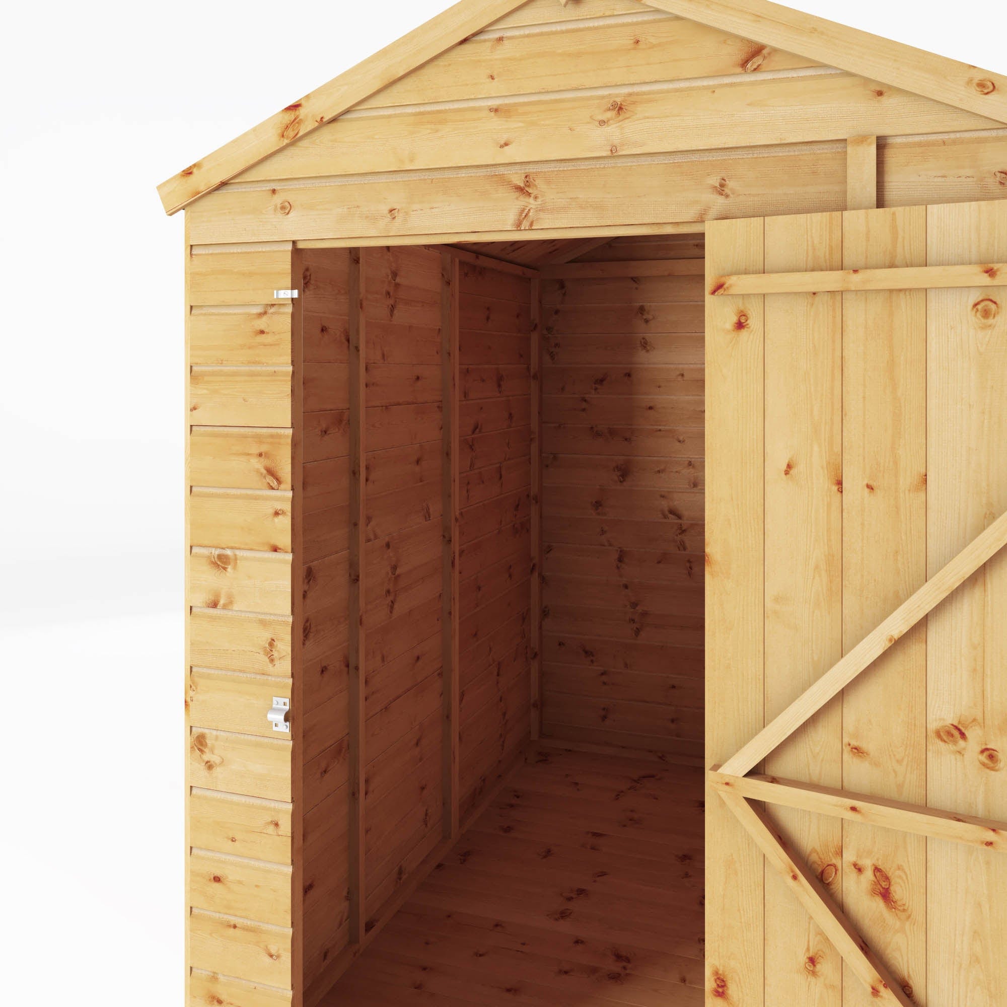 Mercia 7x5 Modular Shiplap Apex Windowless Shed