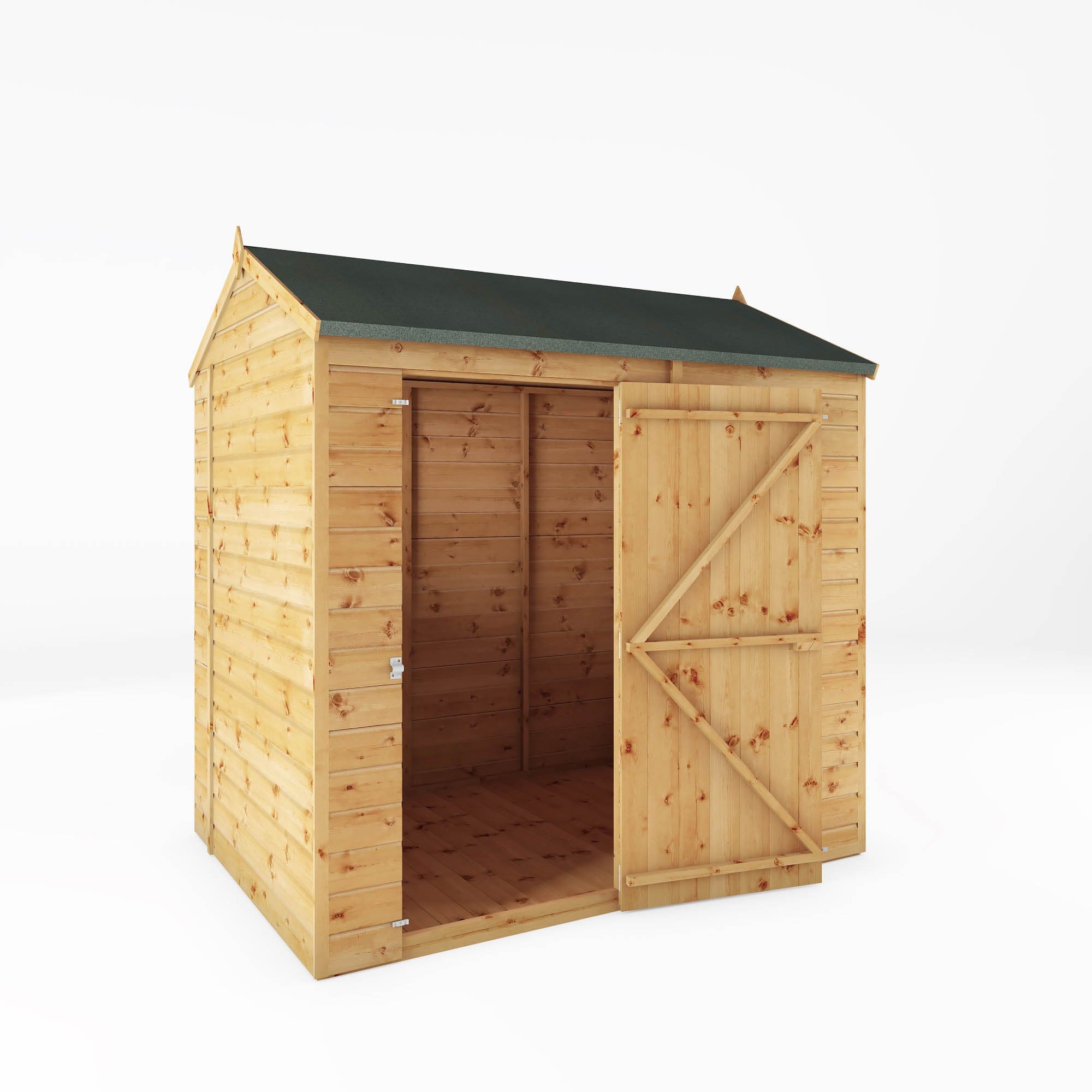 Mercia 7x5 Modular Shiplap Apex Windowless Shed