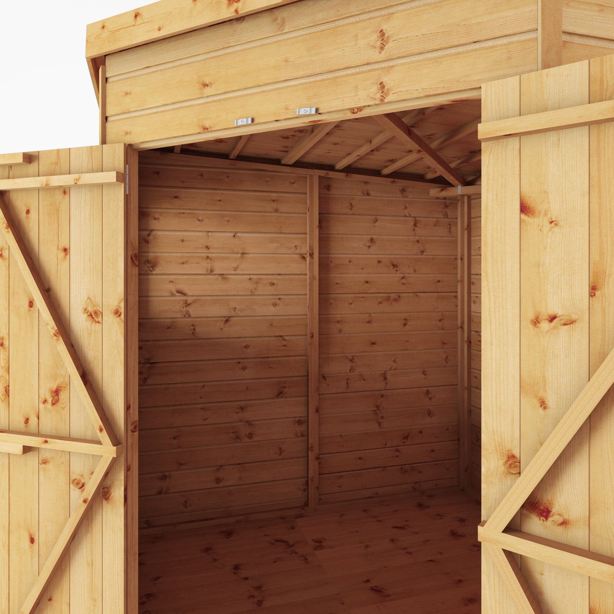 Mercia 7x7 Shiplap Corner Wooden Shed