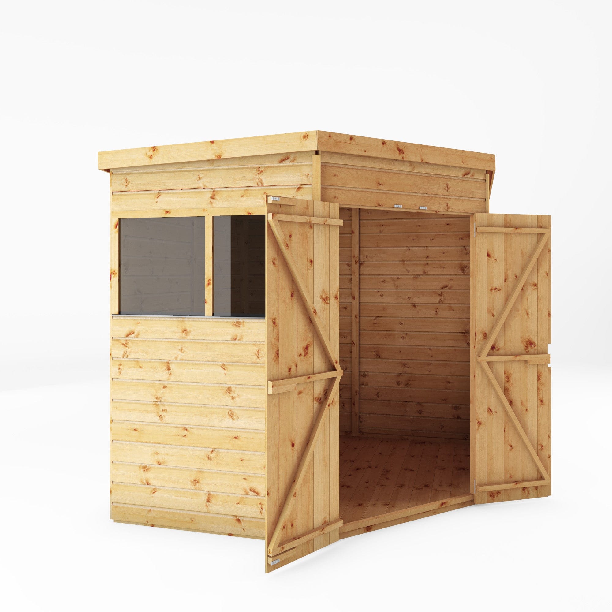 Mercia 7x7 Shiplap Corner Wooden Shed