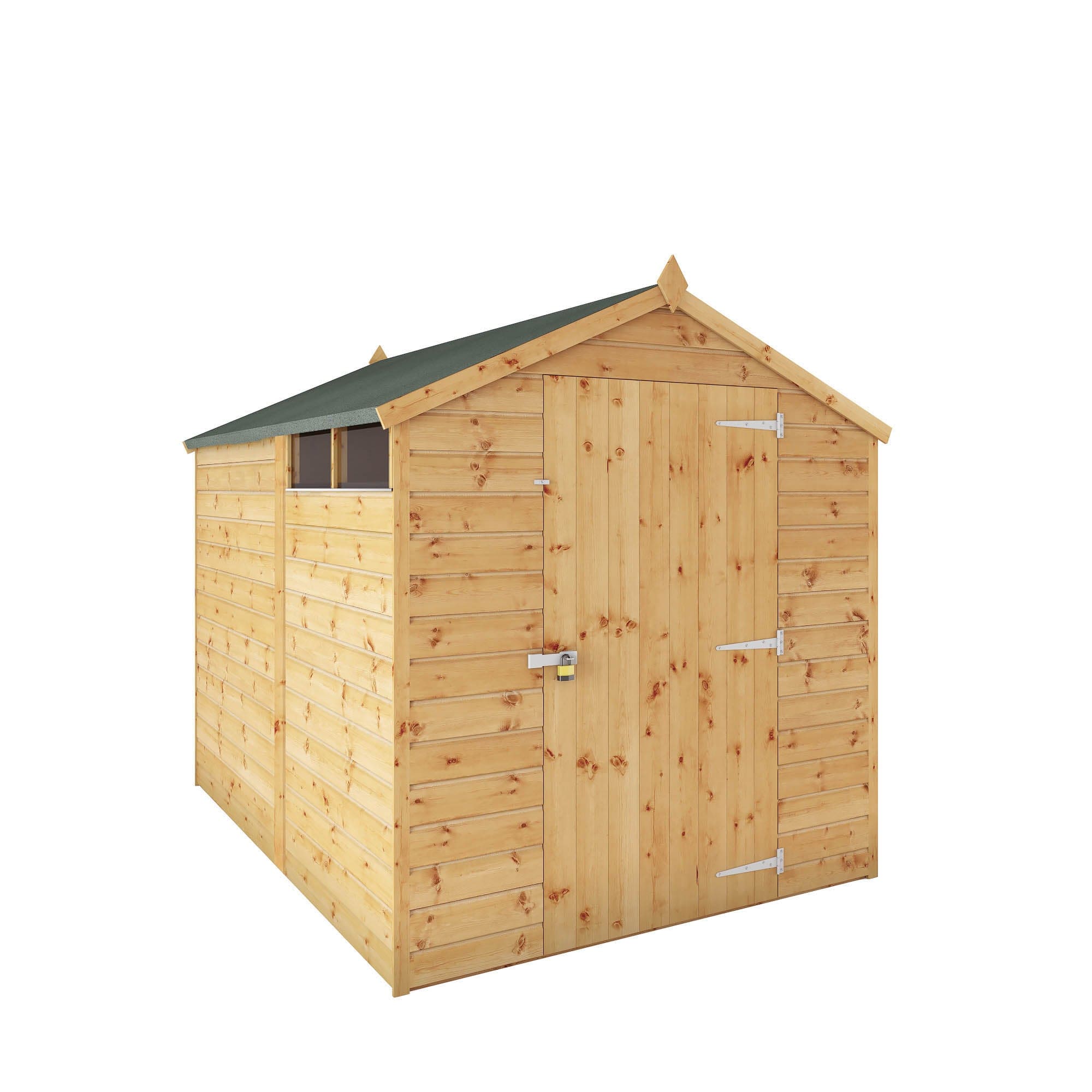 Mercia 8x6 Security Shiplap Apex Shed