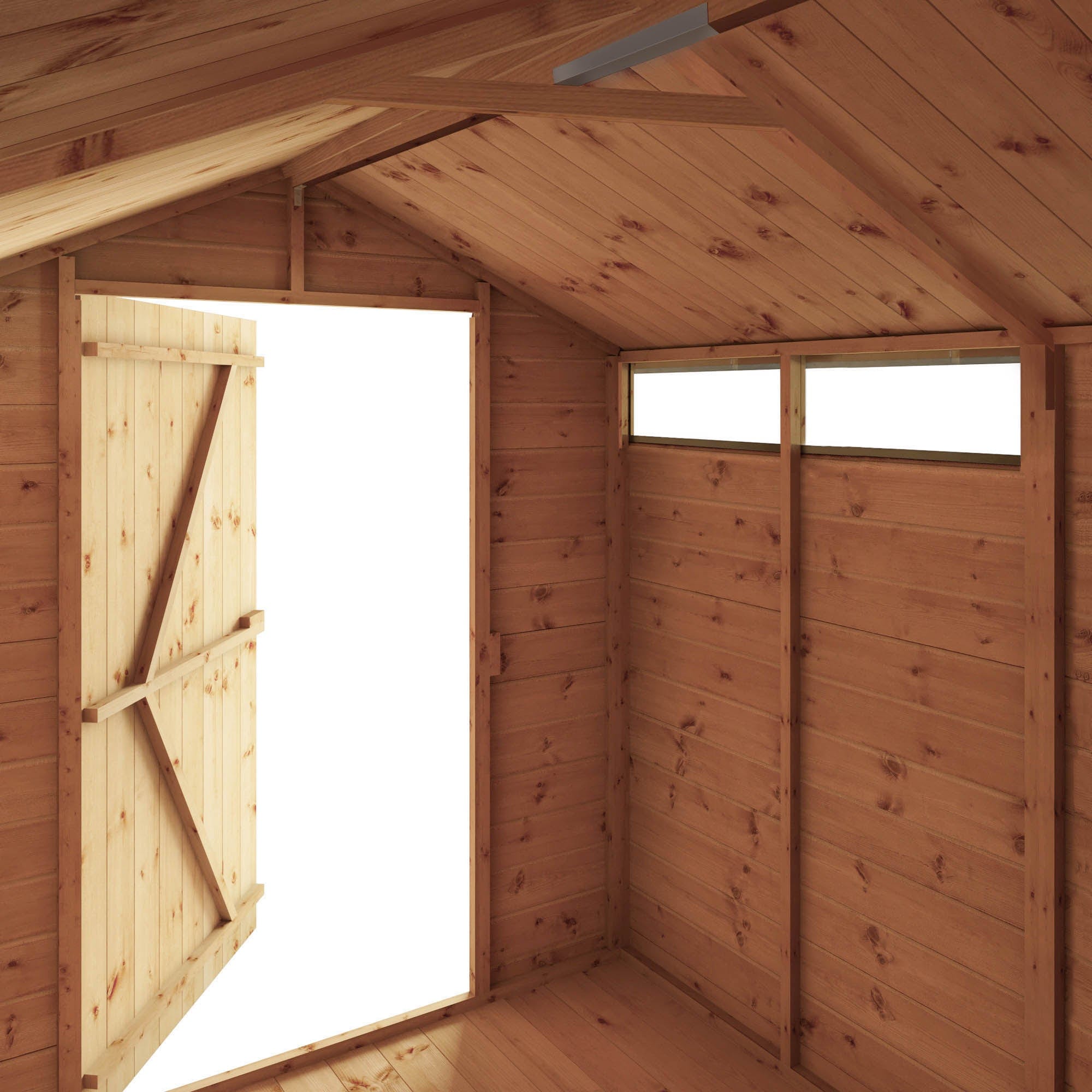 Mercia 8x6 Security Shiplap Apex Shed