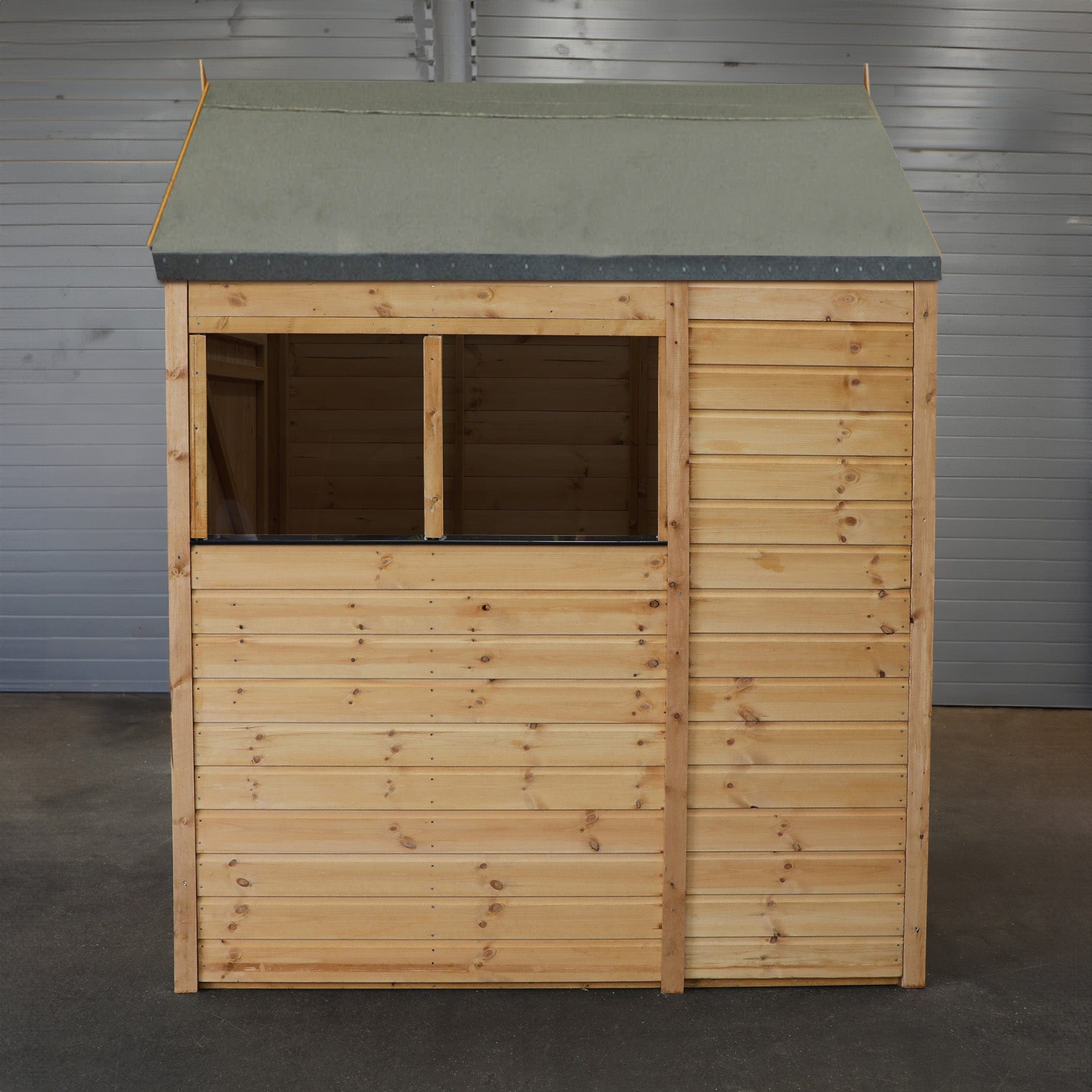 Mercia The Woodsman 6x4 Shiplap Apex Wooden Shed