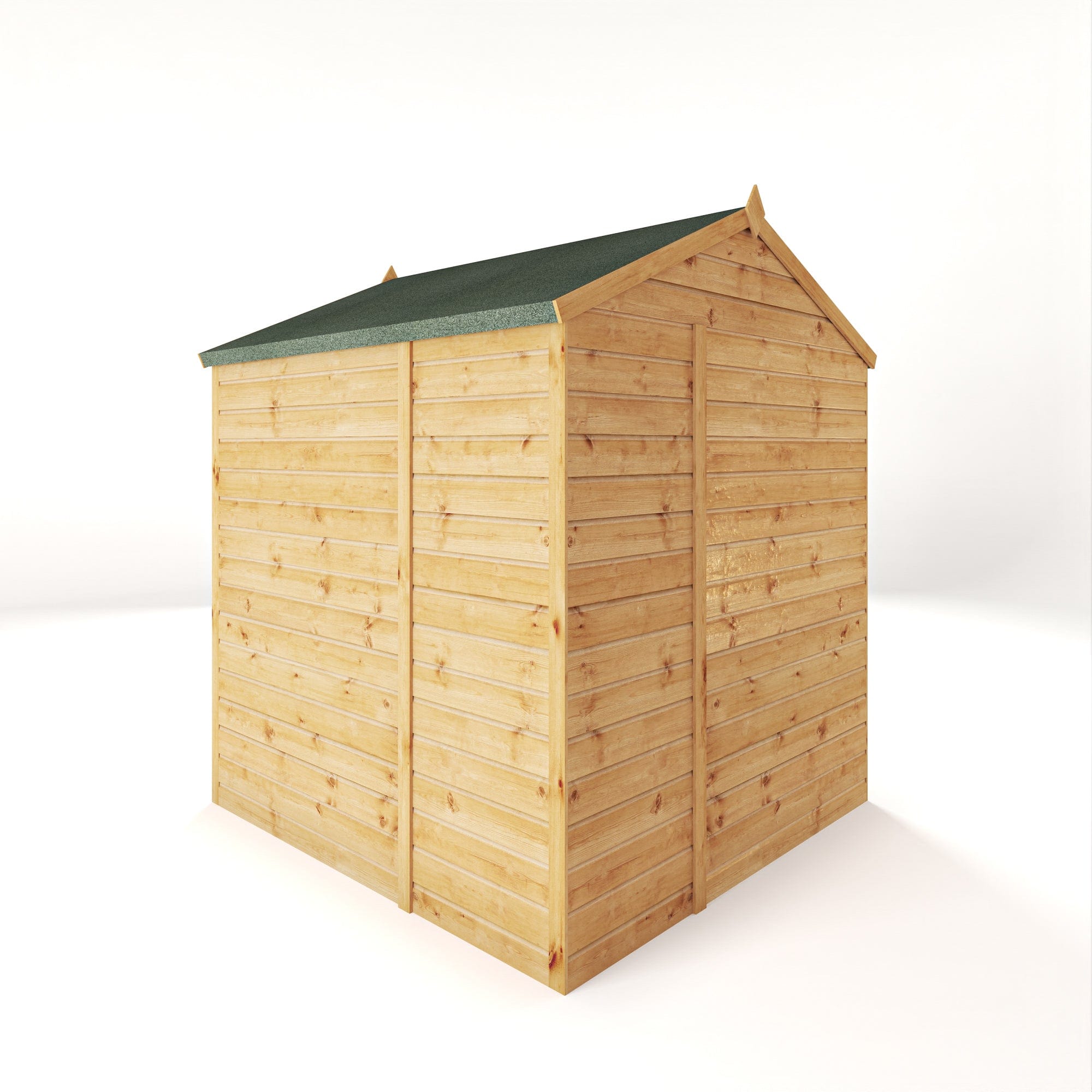 Mercia The Woodsman 6x6 Shiplap Apex Wooden Shed