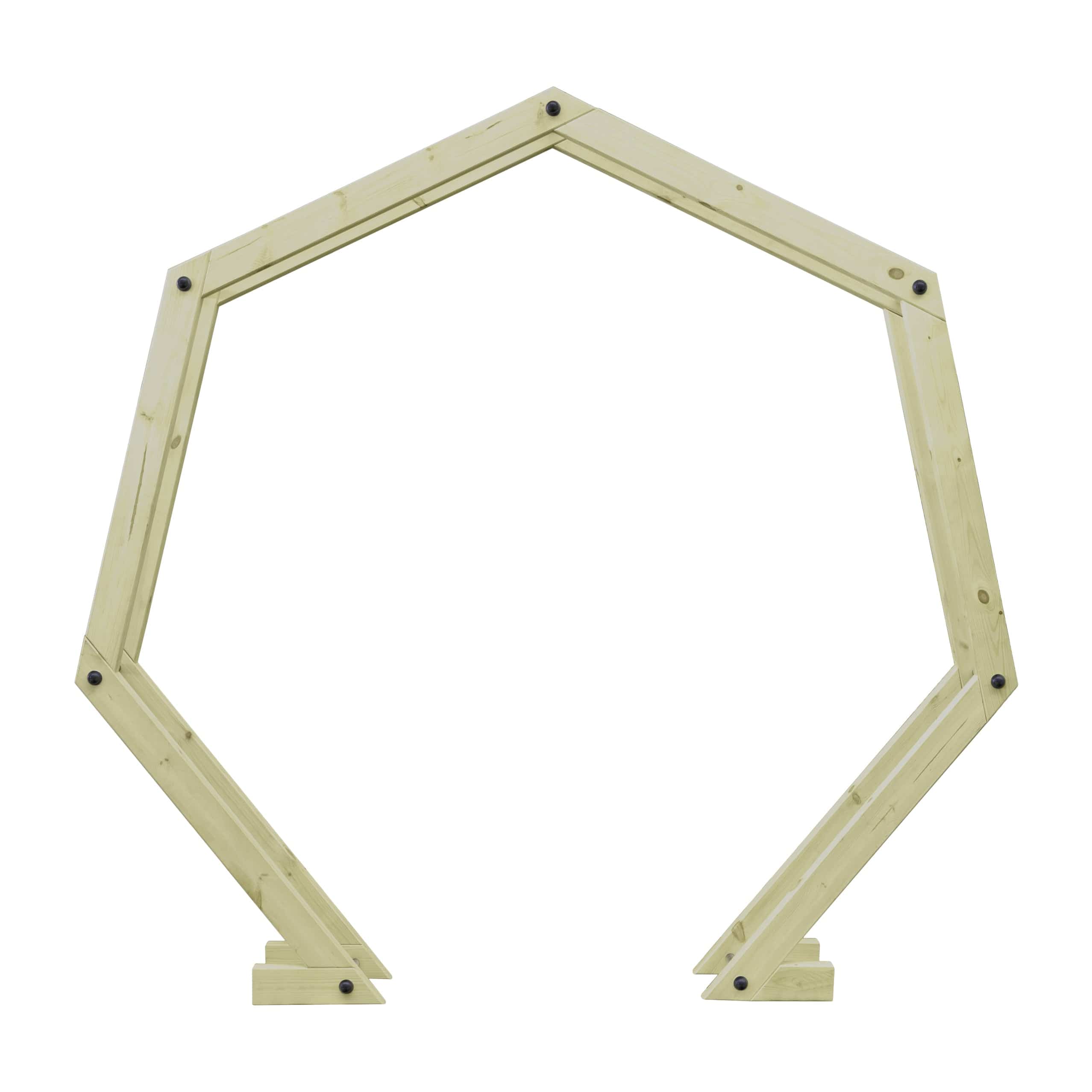 Shire Hexagon Moon Gate Garden Arch