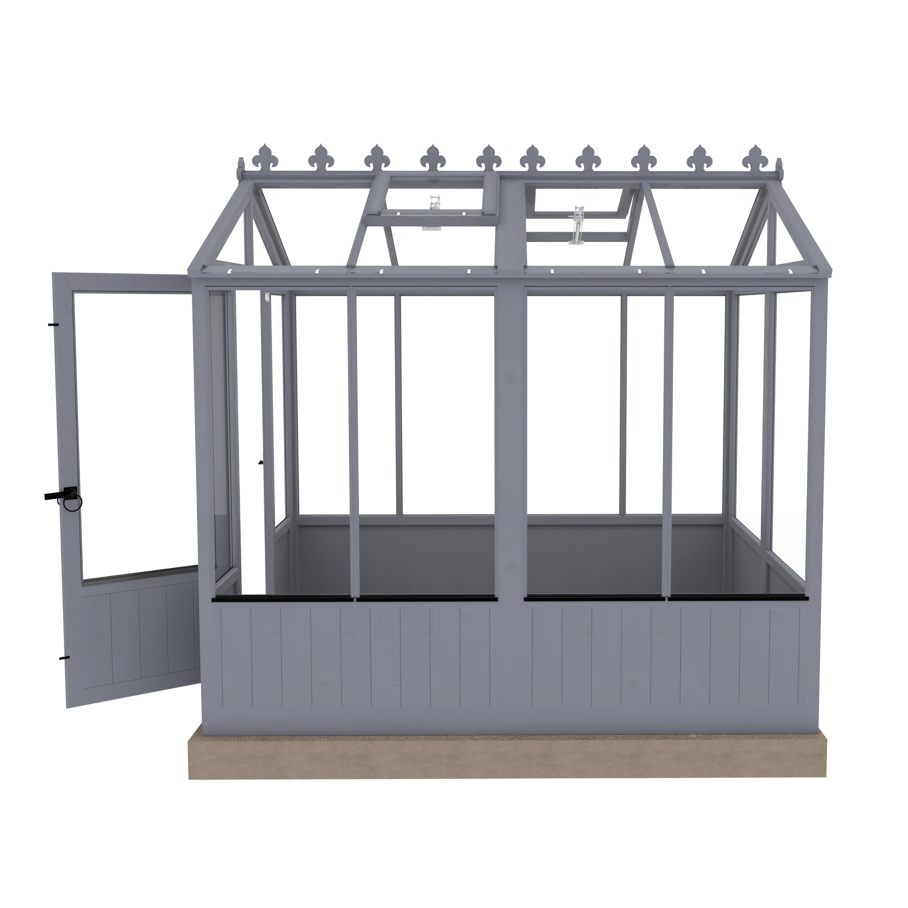 Shire Holkham 6 x 8 Wooden Greenhouse