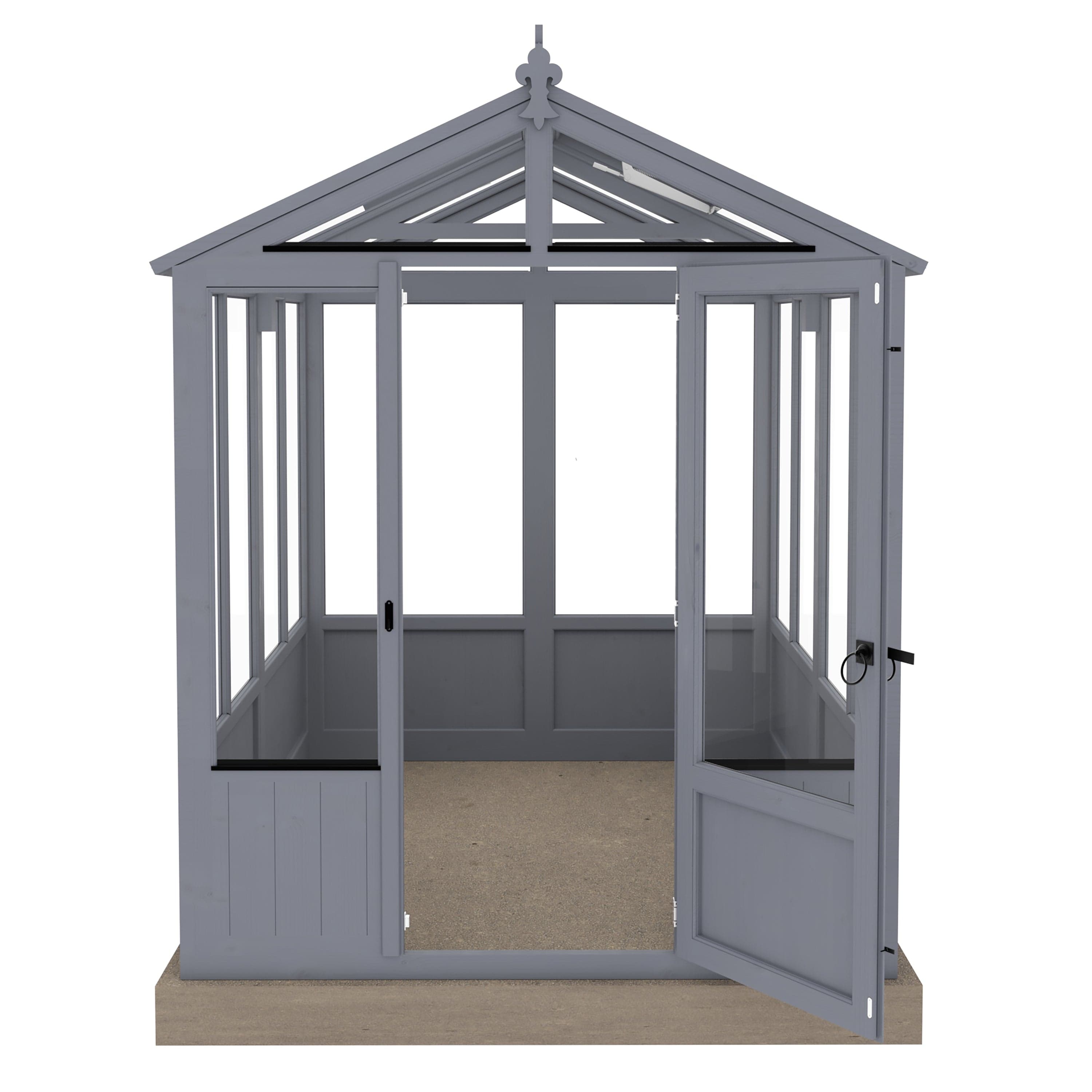 Shire Holkham 6 x 8 Wooden Greenhouse