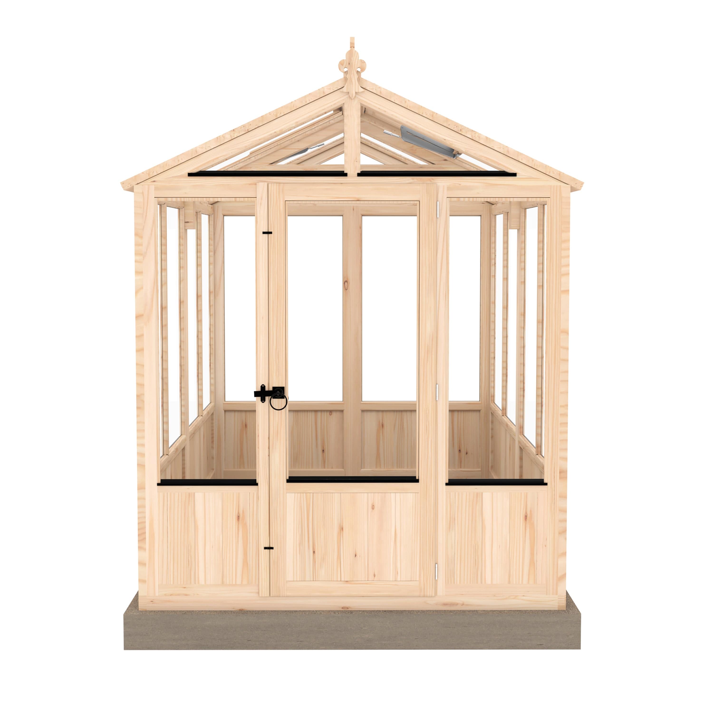 Shire Holkham 6 x 8 Wooden Greenhouse