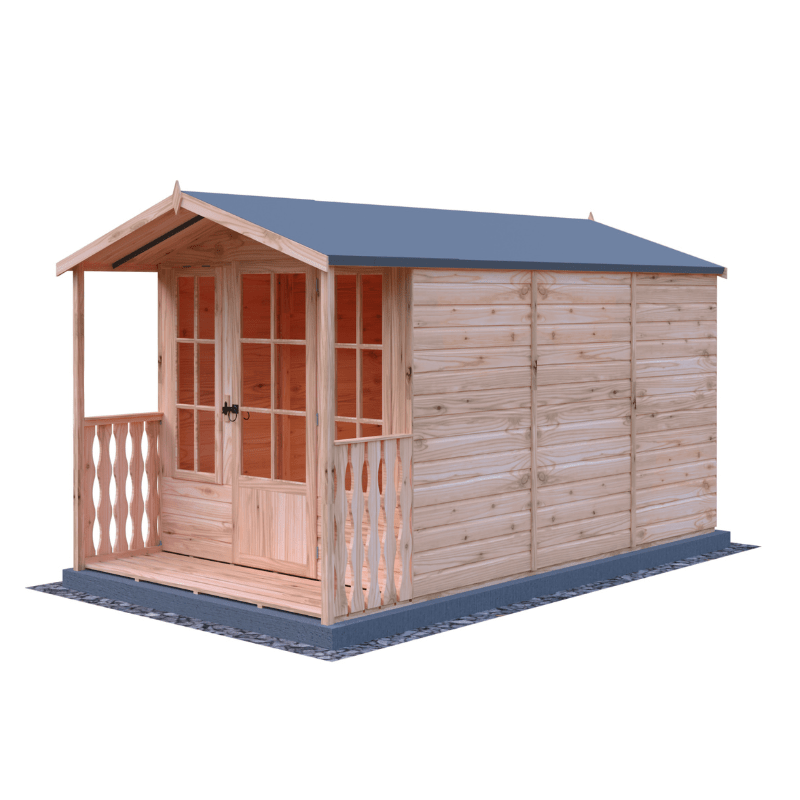 Shire Badminton 7 x 10 Summerhouse with Verandah