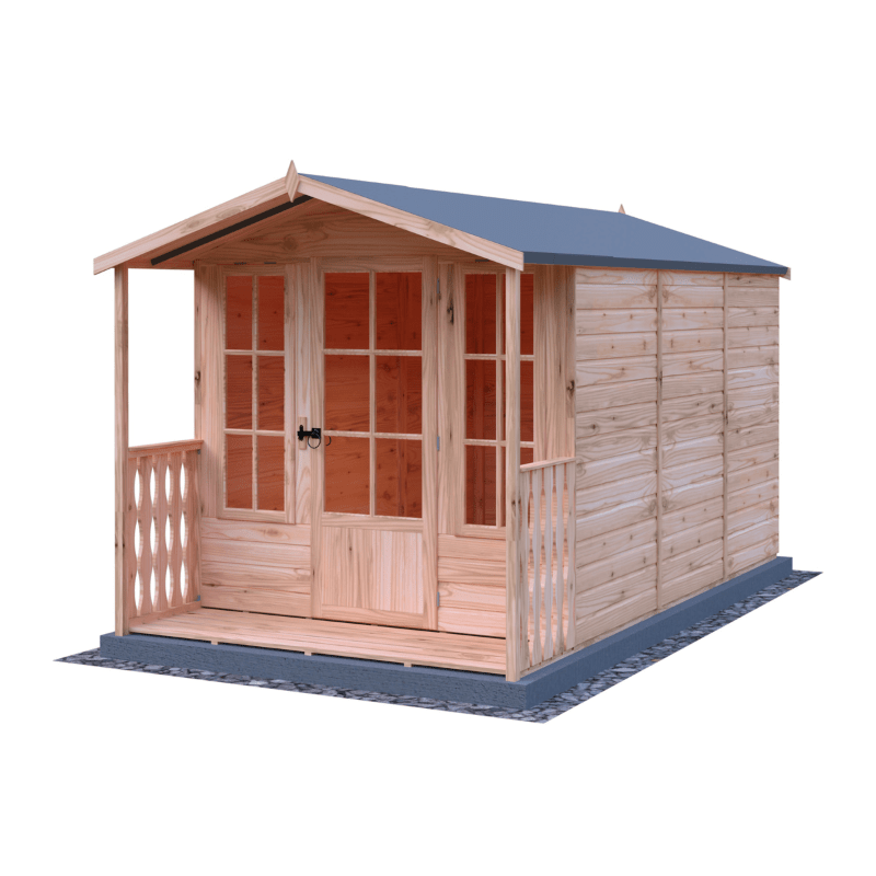Shire Badminton 7 x 10 Summerhouse with Verandah