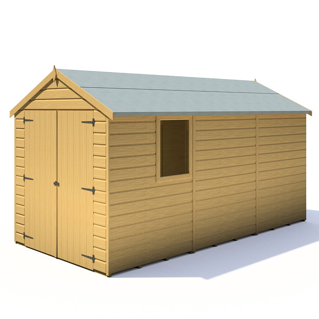 Shire 12x6 Warwick Shed Apex Double Door
