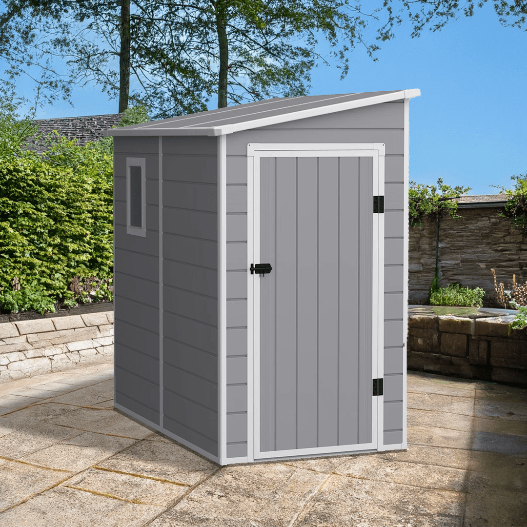 Lotus Veritas 6x4 Lean To Pent Plastic Shed
