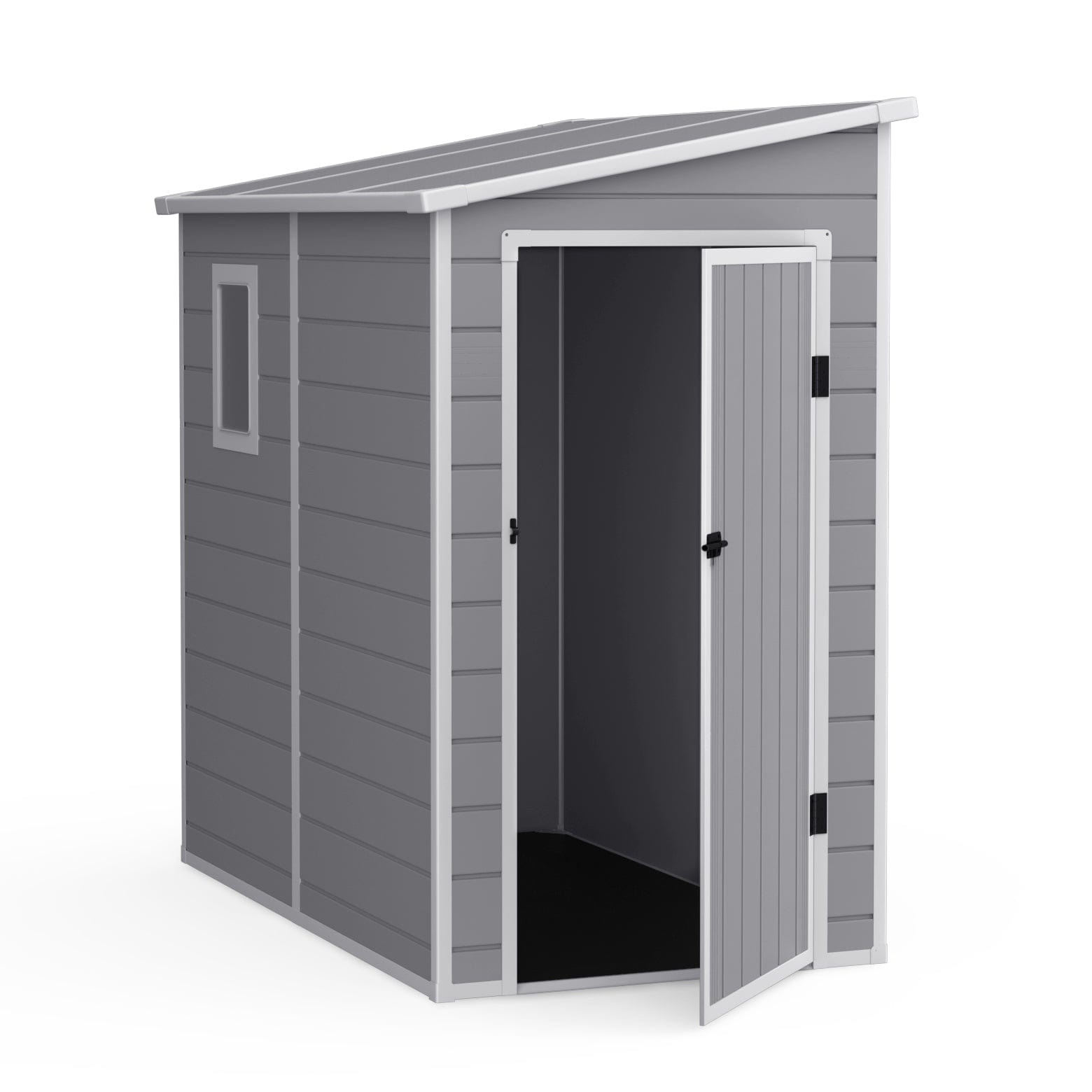 Lotus Veritas 6x4 Lean To Pent Plastic Shed