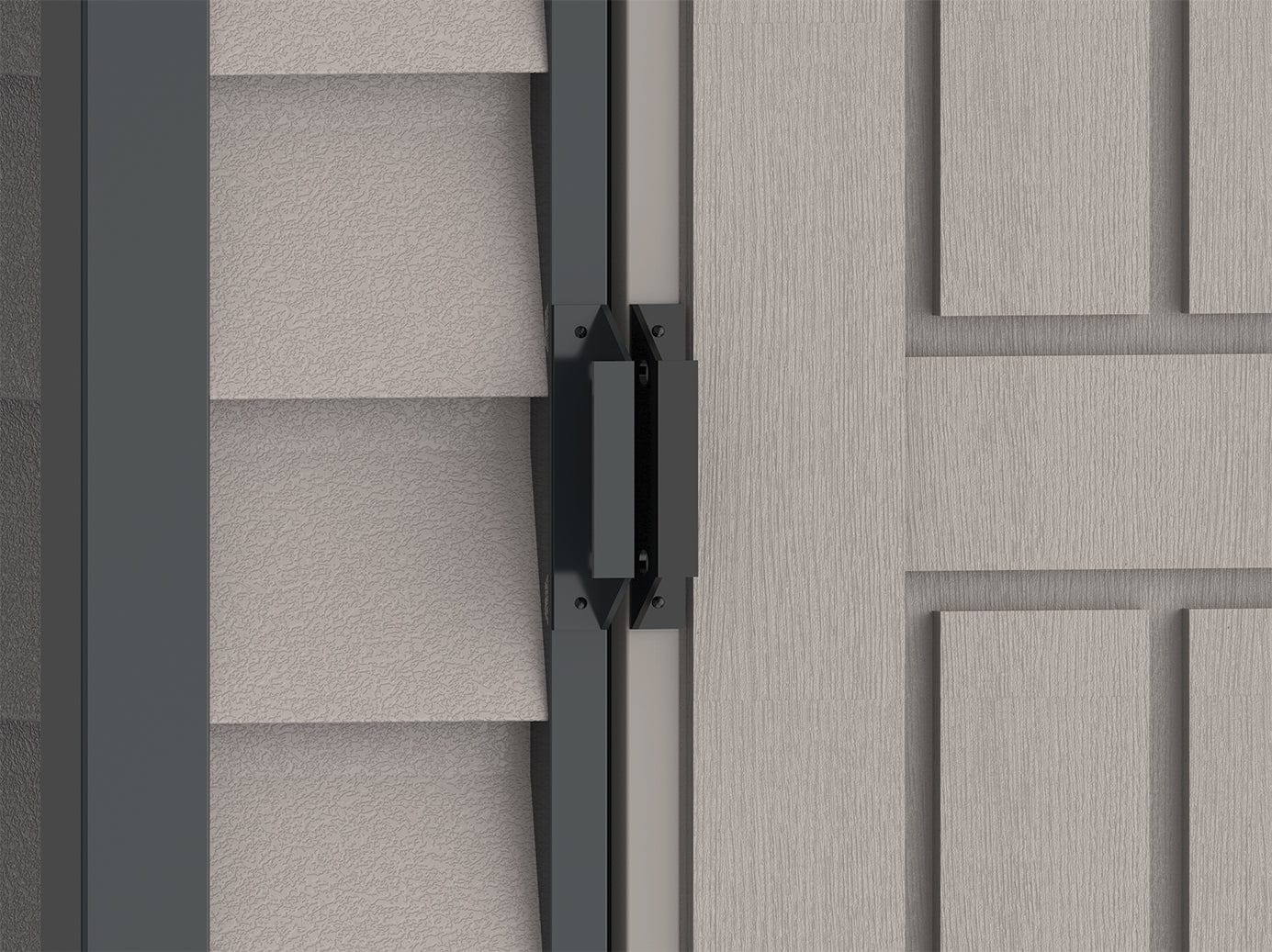 Saffron Apex Plus 4x6 Vinyl Shed