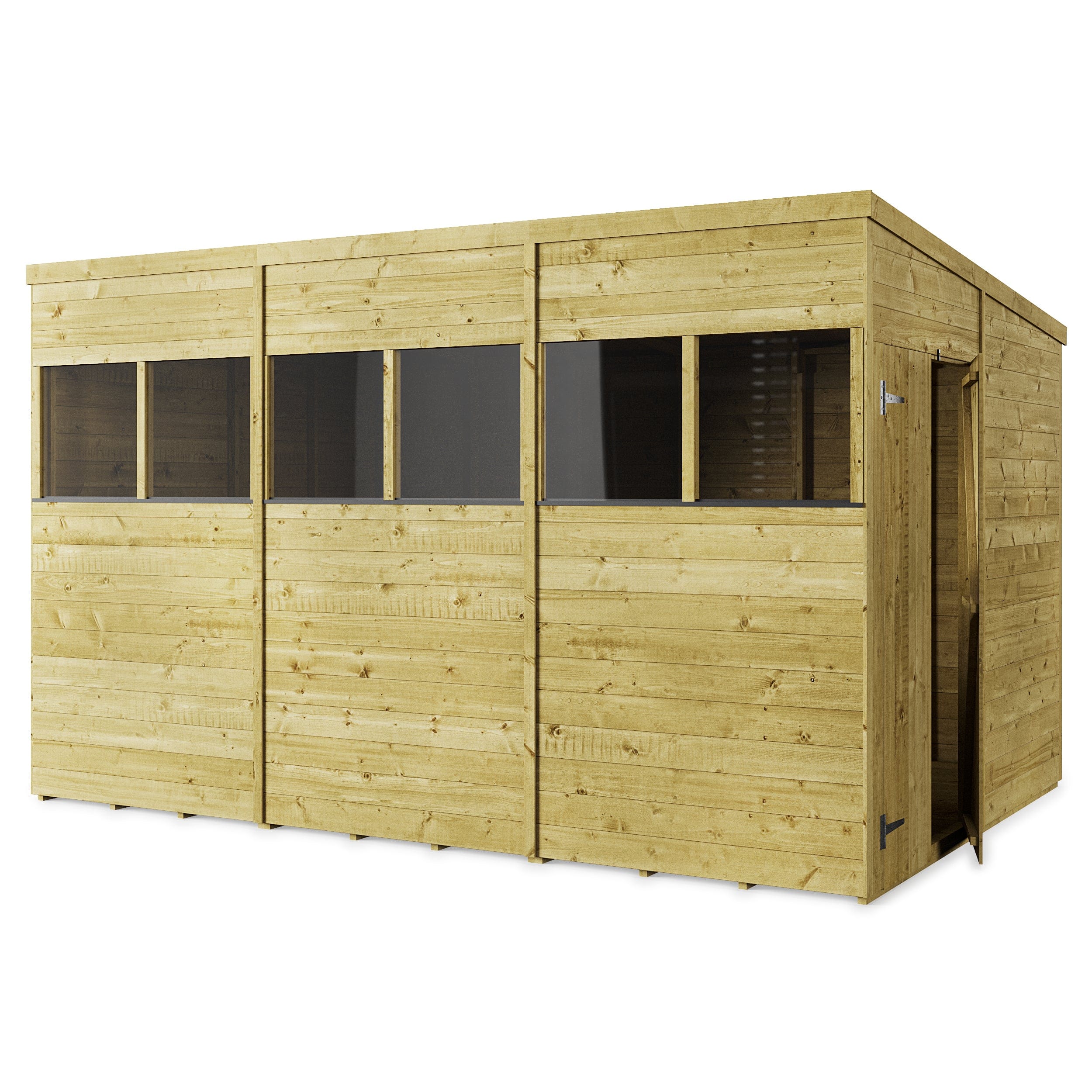 Store More 12 x 8 Tongue and Groove Pent Shed