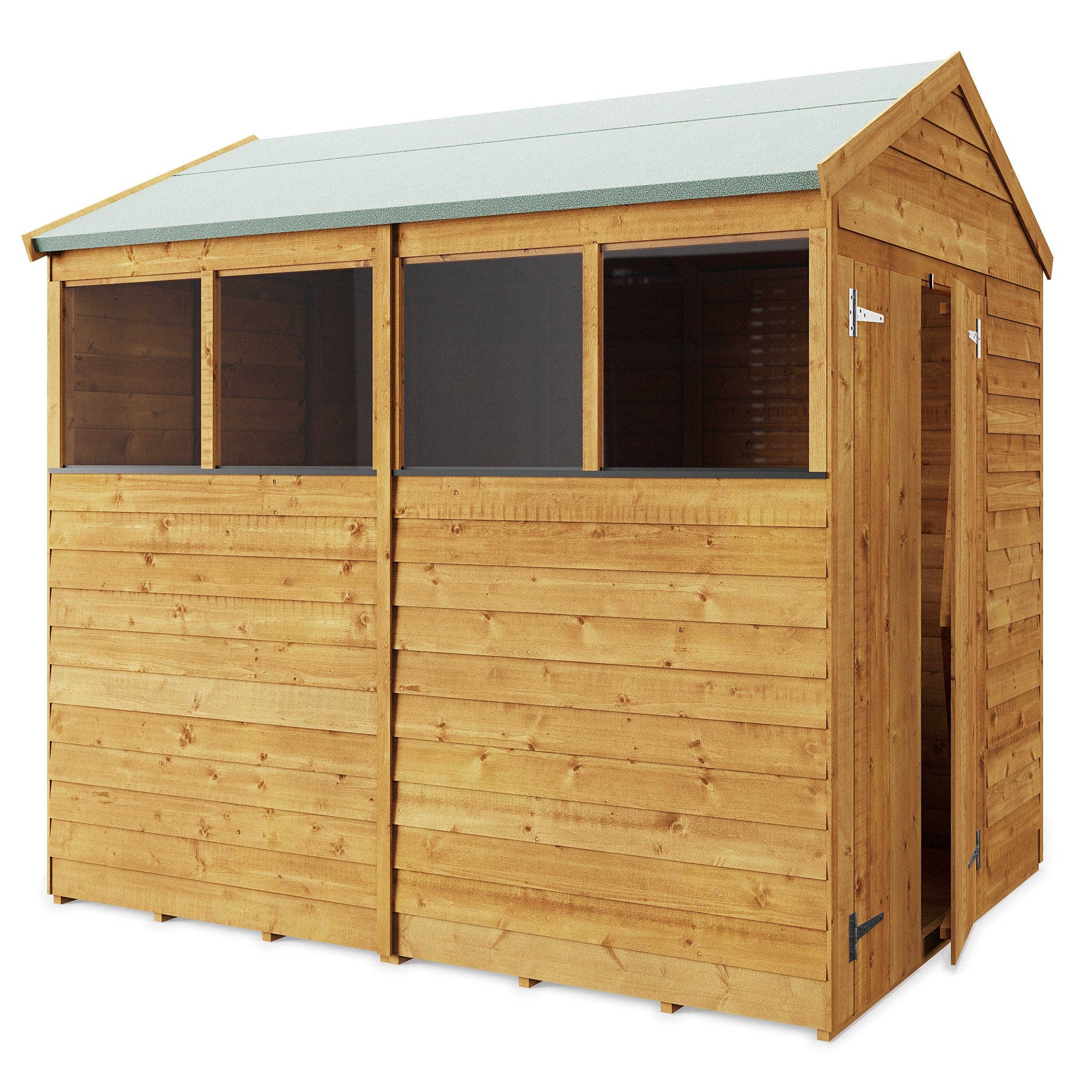 Store More 8x6 Overlap Apex Shed