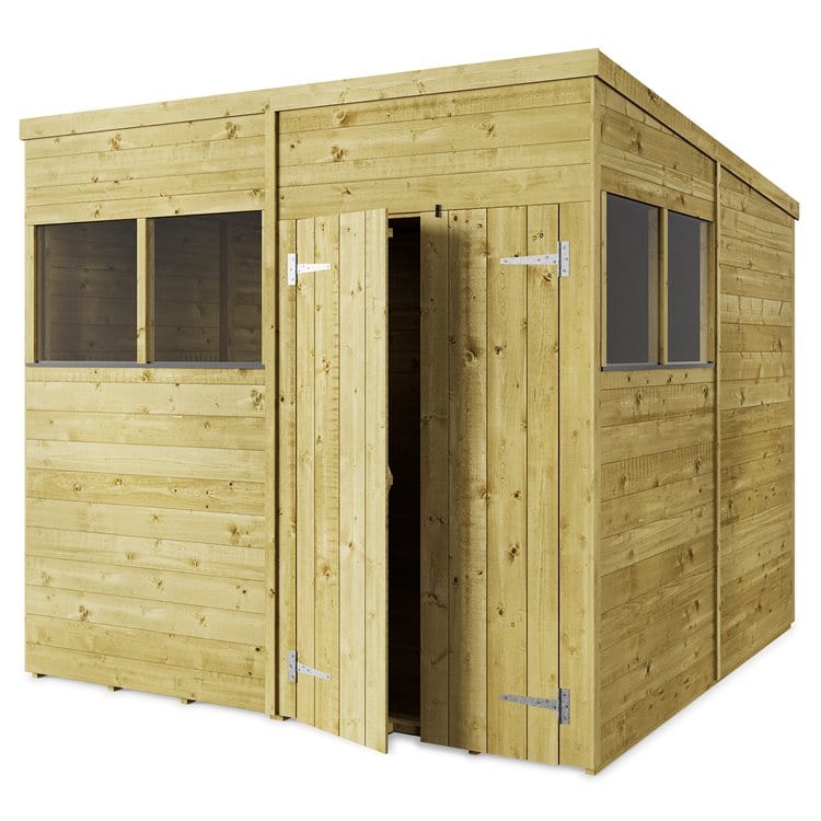 Store More 8 x 8 Tongue and Groove Pent Shed