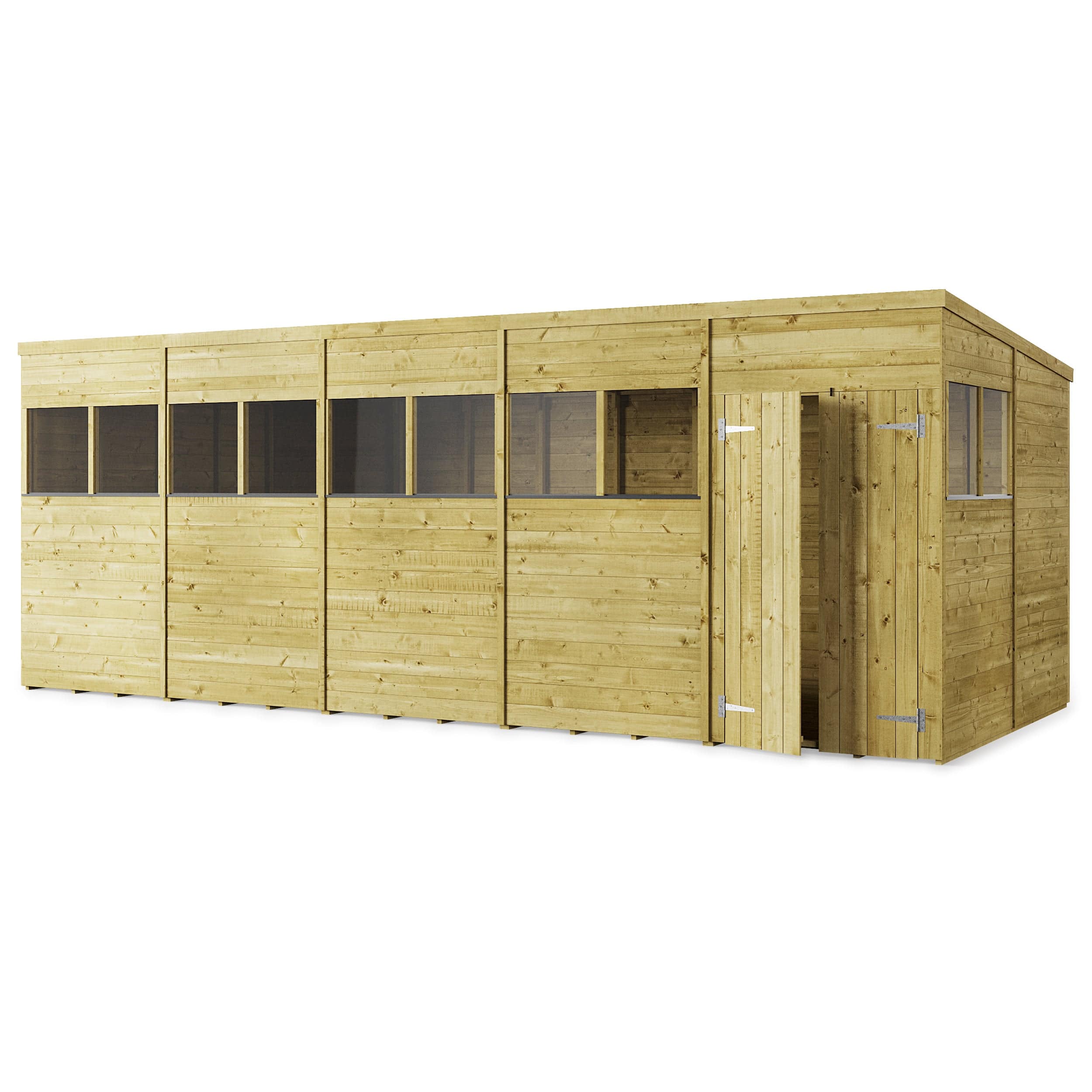 Store More 20 x 8 Tongue and Groove Pent Shed