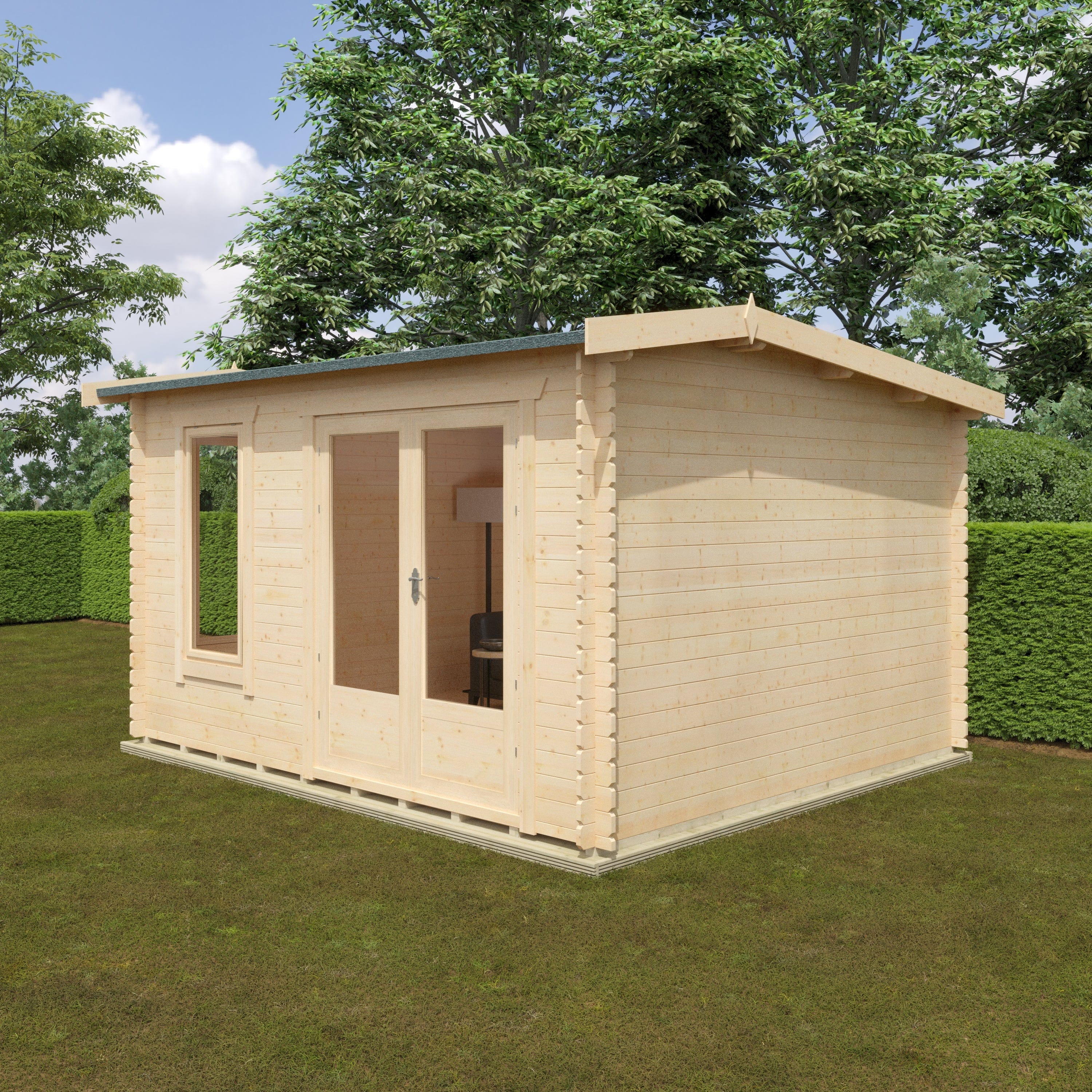 Wildlands The Longleat 12x10 Log Cabin