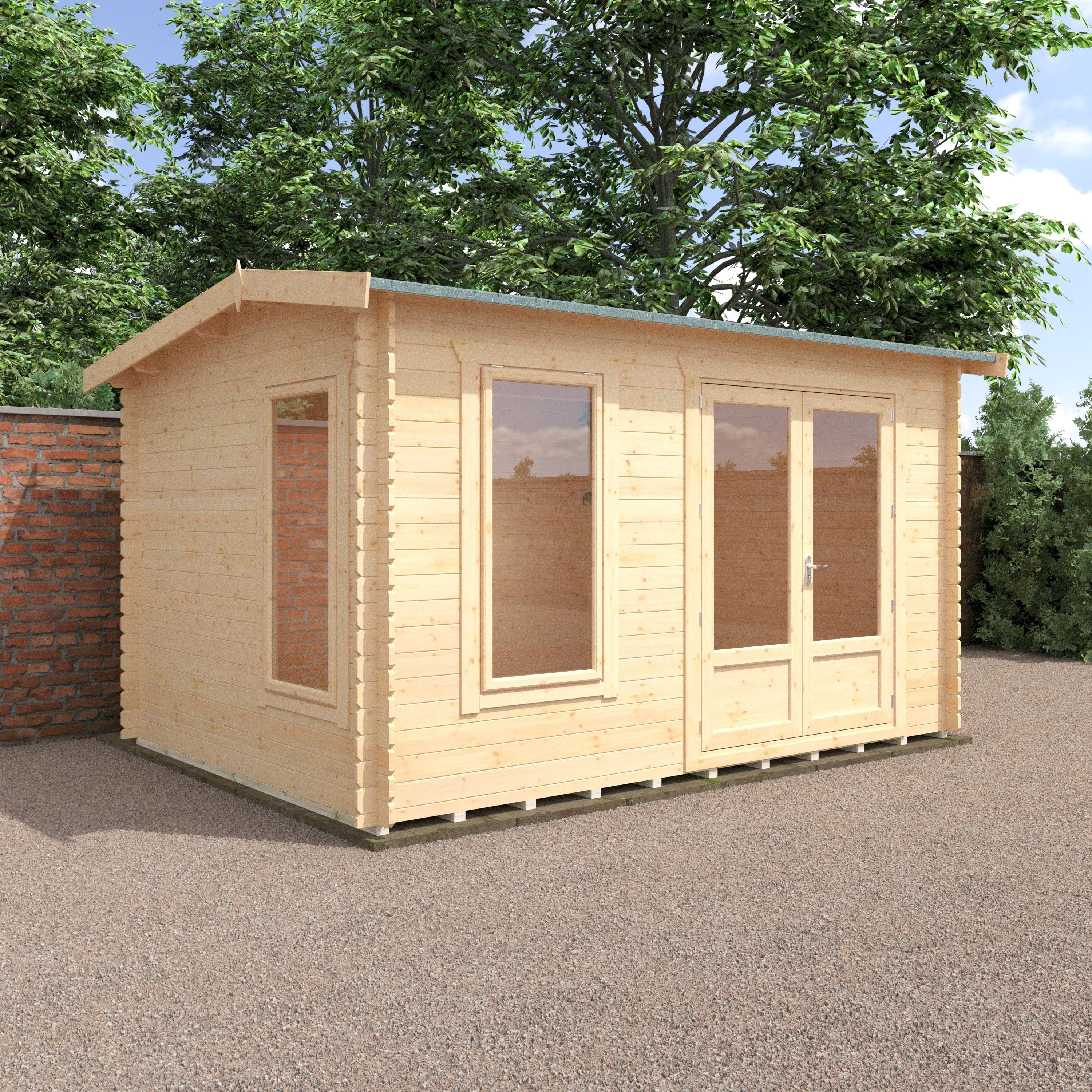 Wildlands 14x10 The Longleat Log Cabin