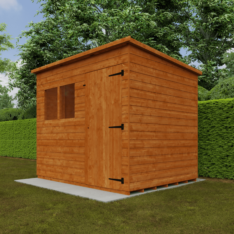 Wildlands 8 x 6 Super Pent Shiplap Shed