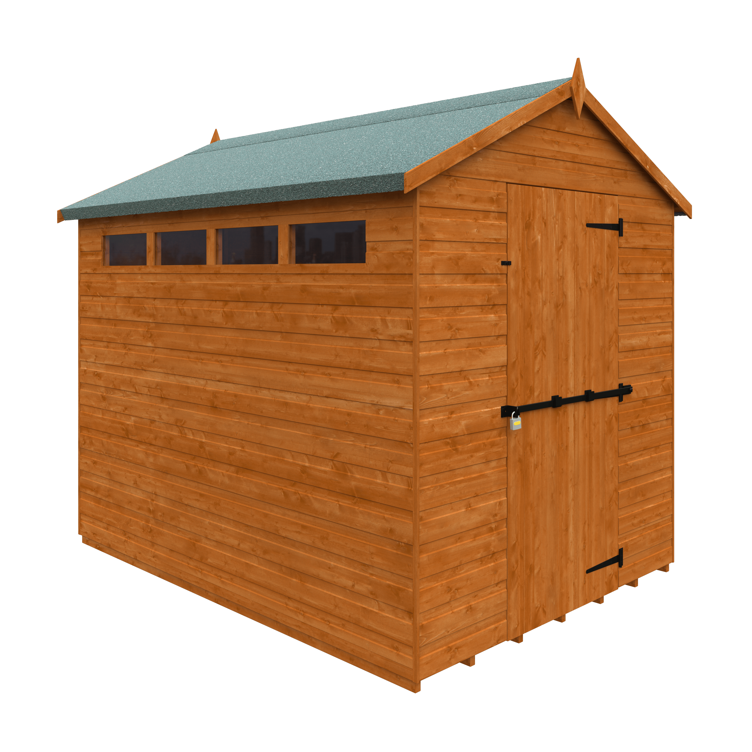 Wildlands 8x6 Security Apex Garden Shed