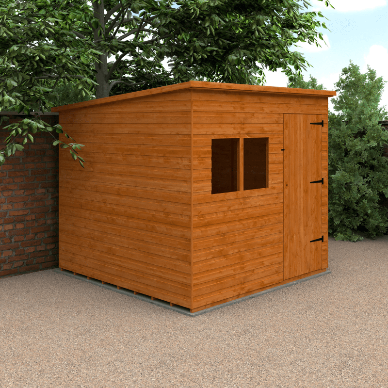 Wildlands 8 x 8 Deluxe Pent Shiplap Shed