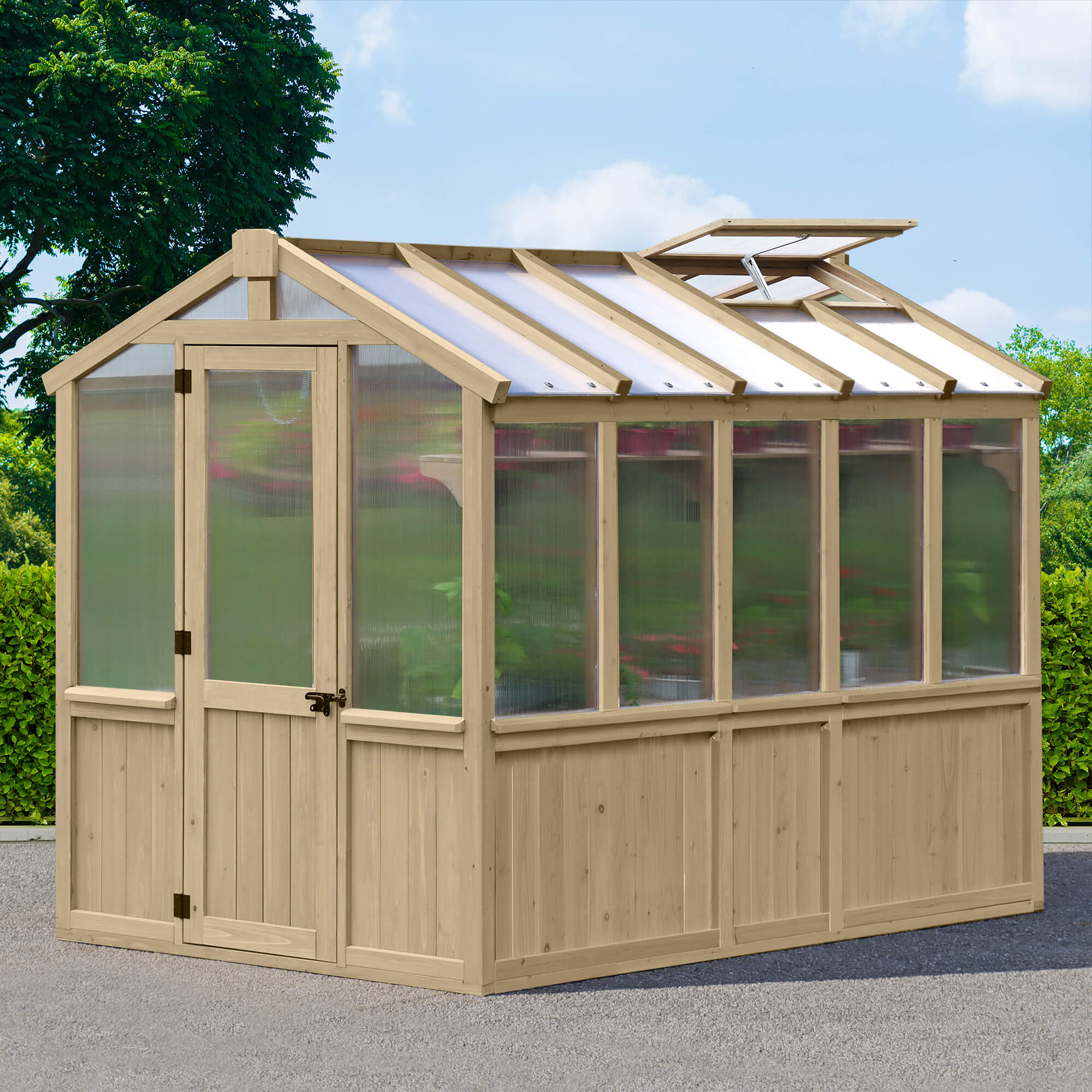 Yardistry  6.7ft x 9.7ft (2.3m x 2.9m) Meridian Greenhouse