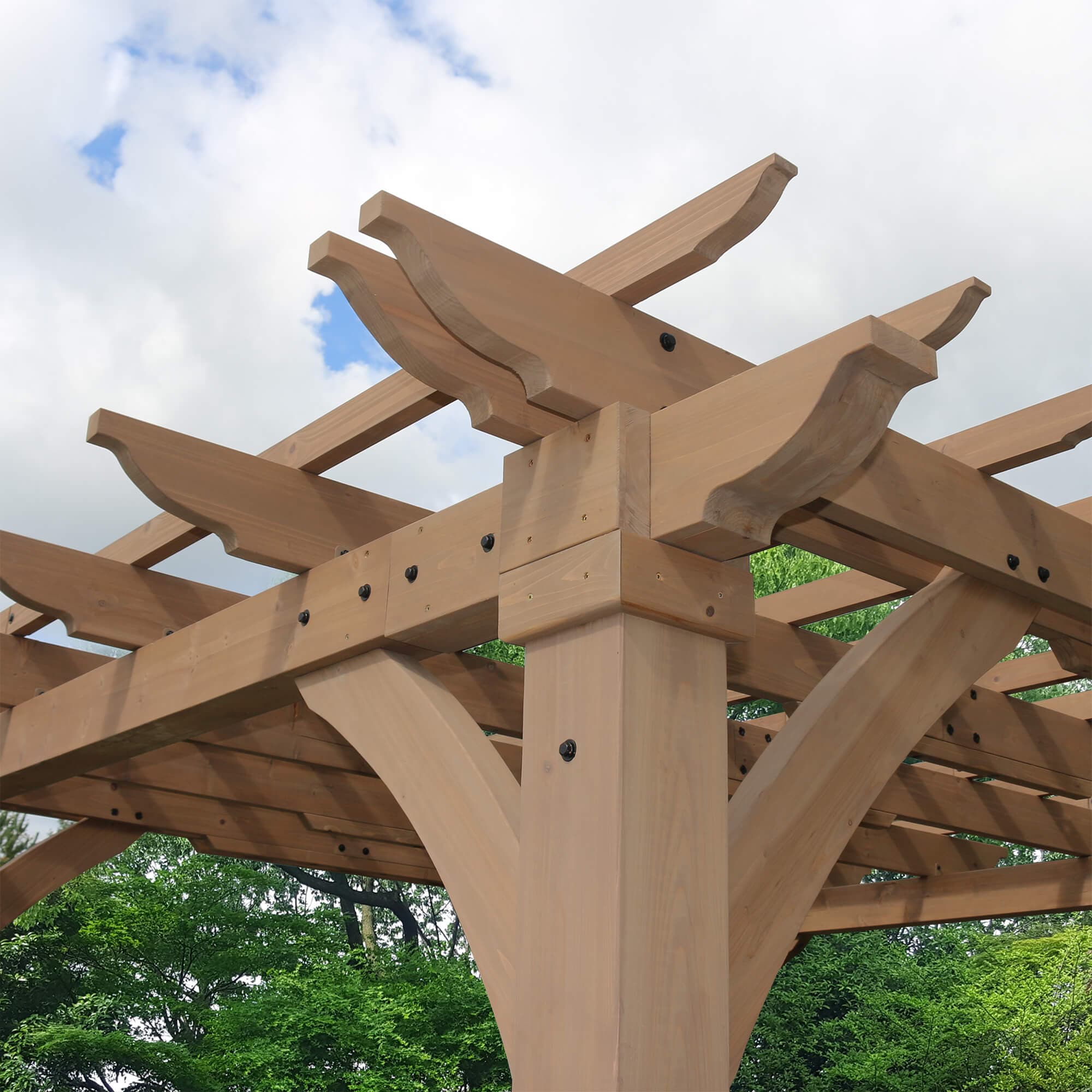 Yardistry 12ft x 12ft (3.7m x 3.7m) Meridian Pergola